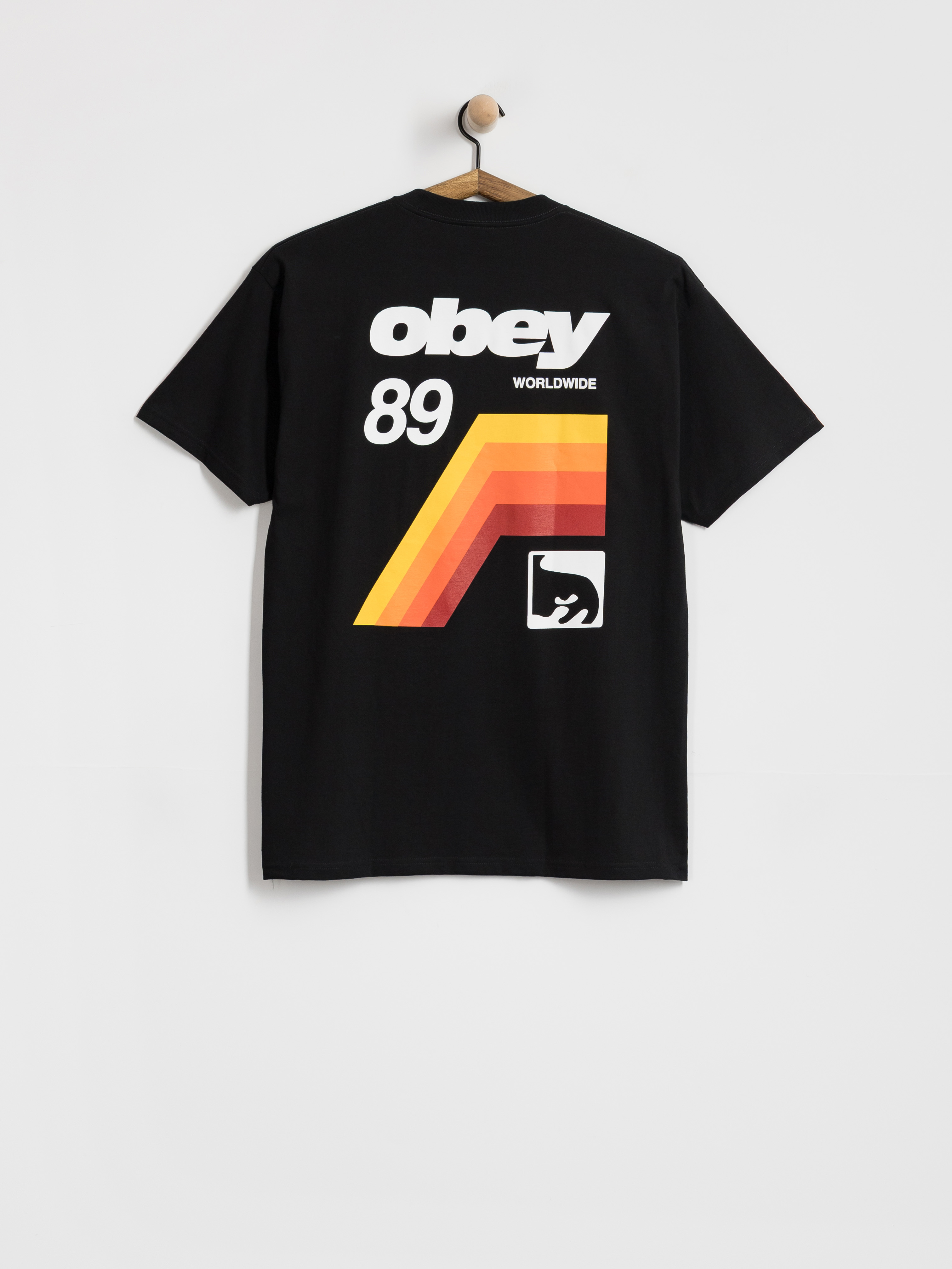 Tričko OBEY Vhs (black)