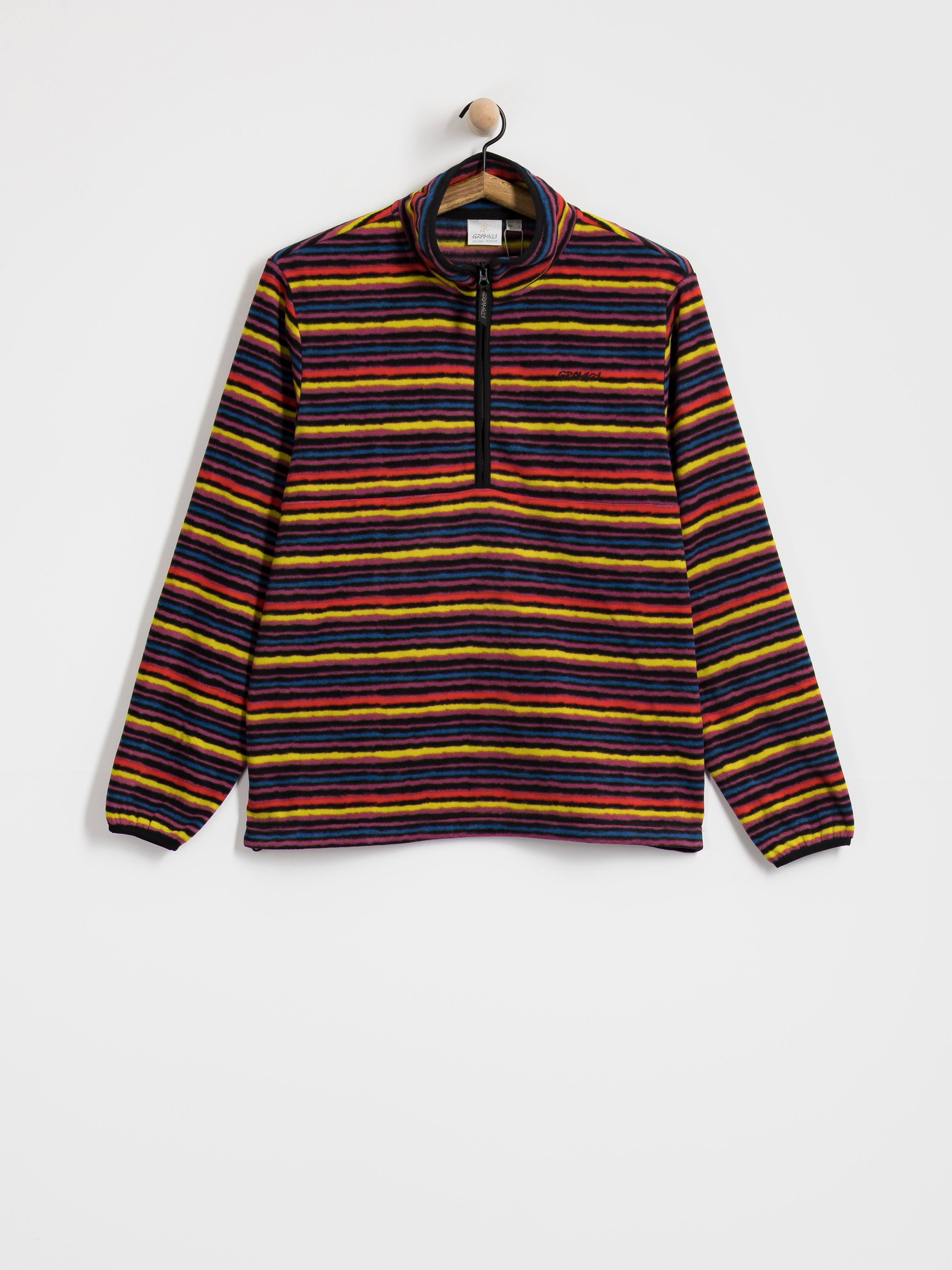 Bunda Gramicci Thermal Fleece Pullover (multi-stripe)