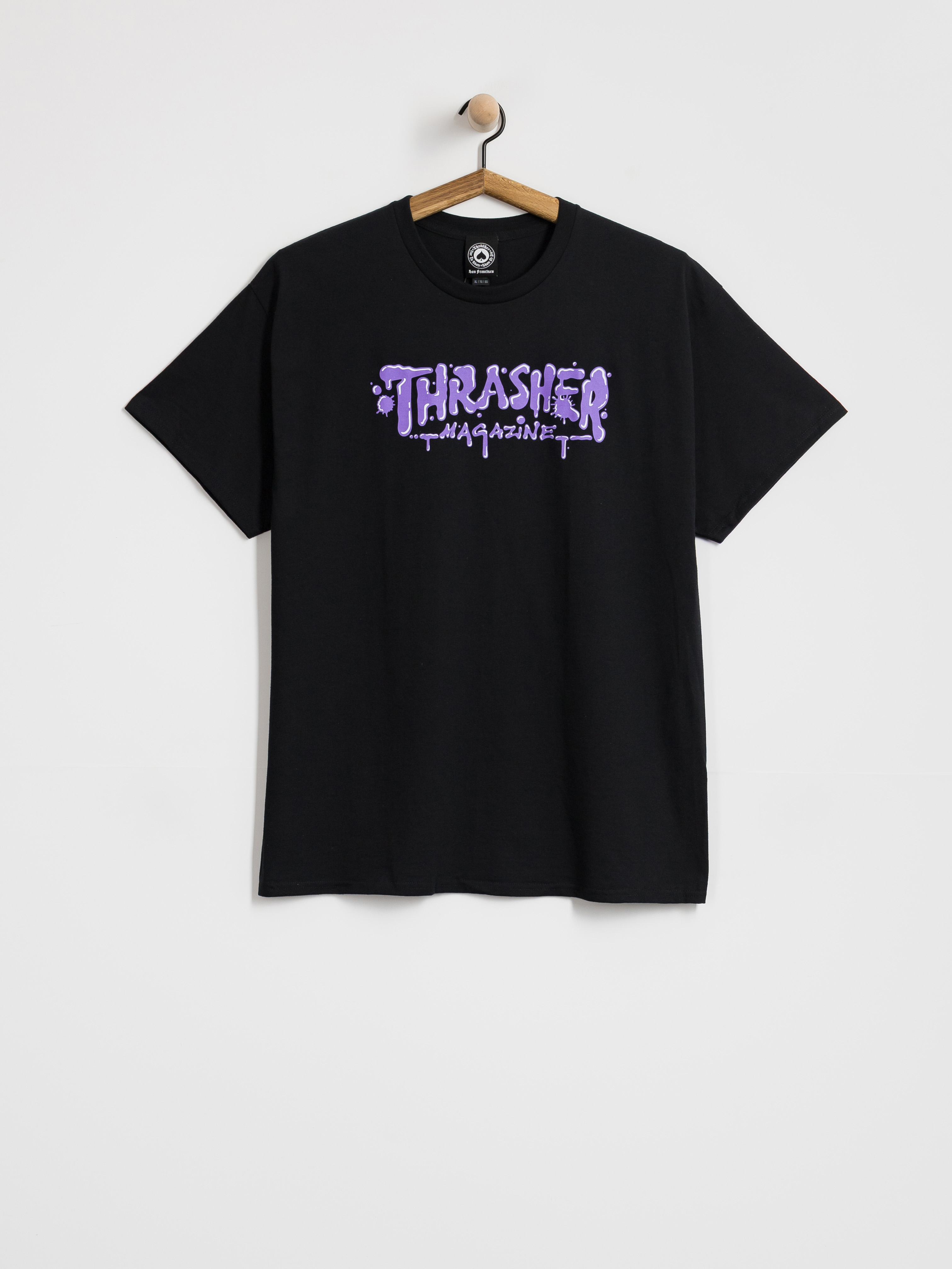Tričko Thrasher Wet (paint black)