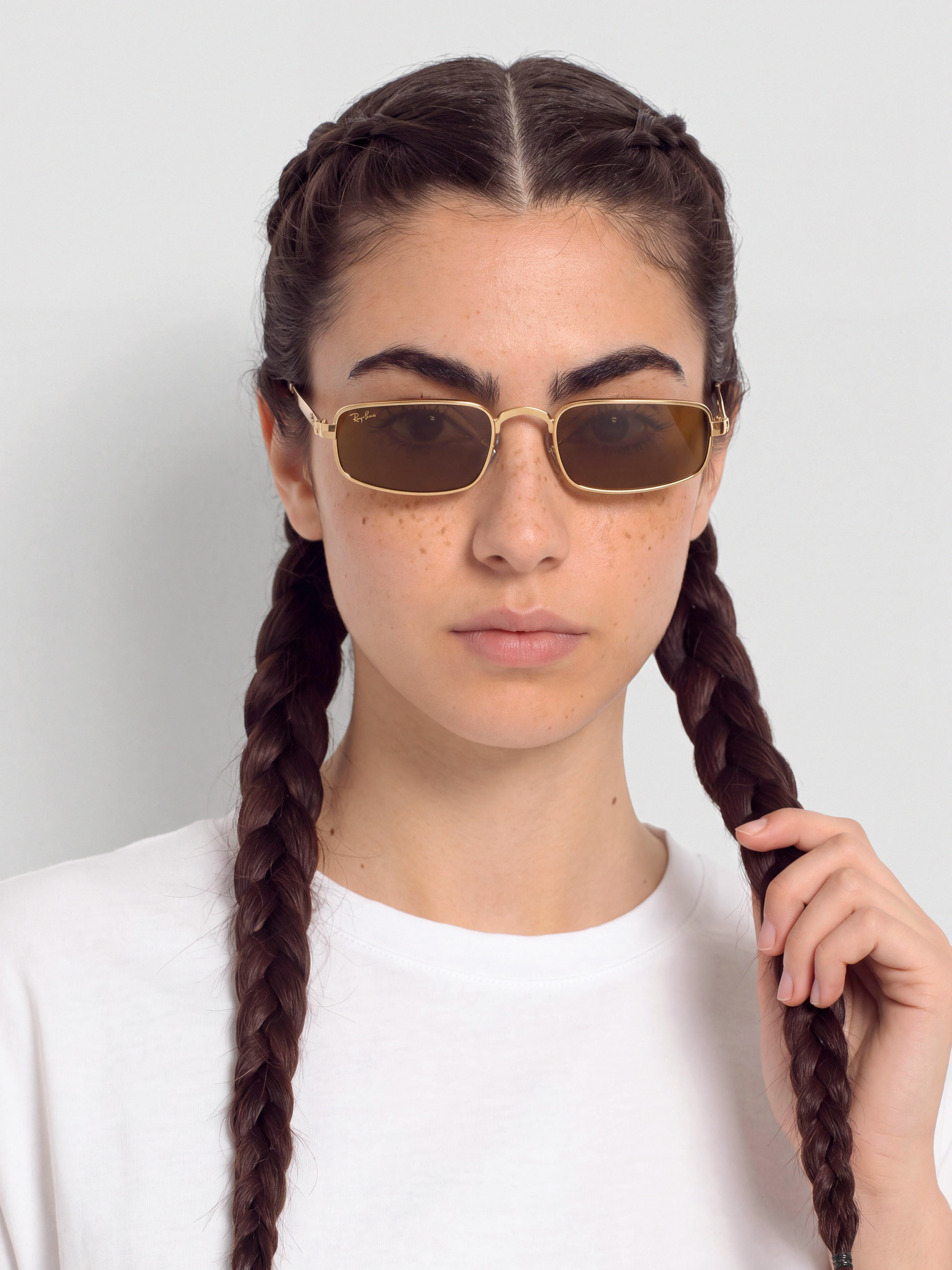 Sluneční brýle Ray-Ban Rb3927 By A$Ap Rocky (polerowany złoto arista/brown)
