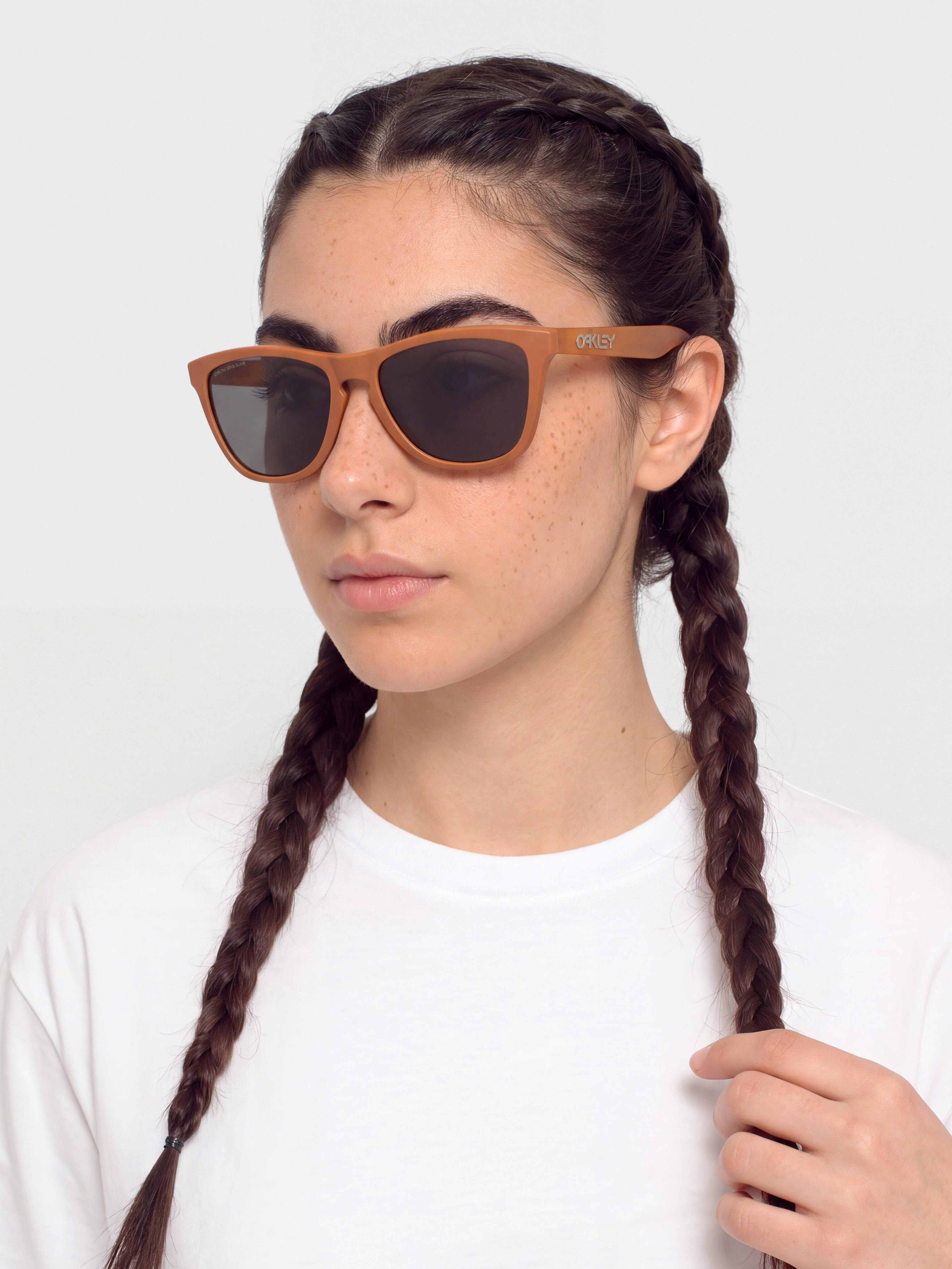 Sluneční brýle Oakley Frogskins (matte ginger/prizm grey)