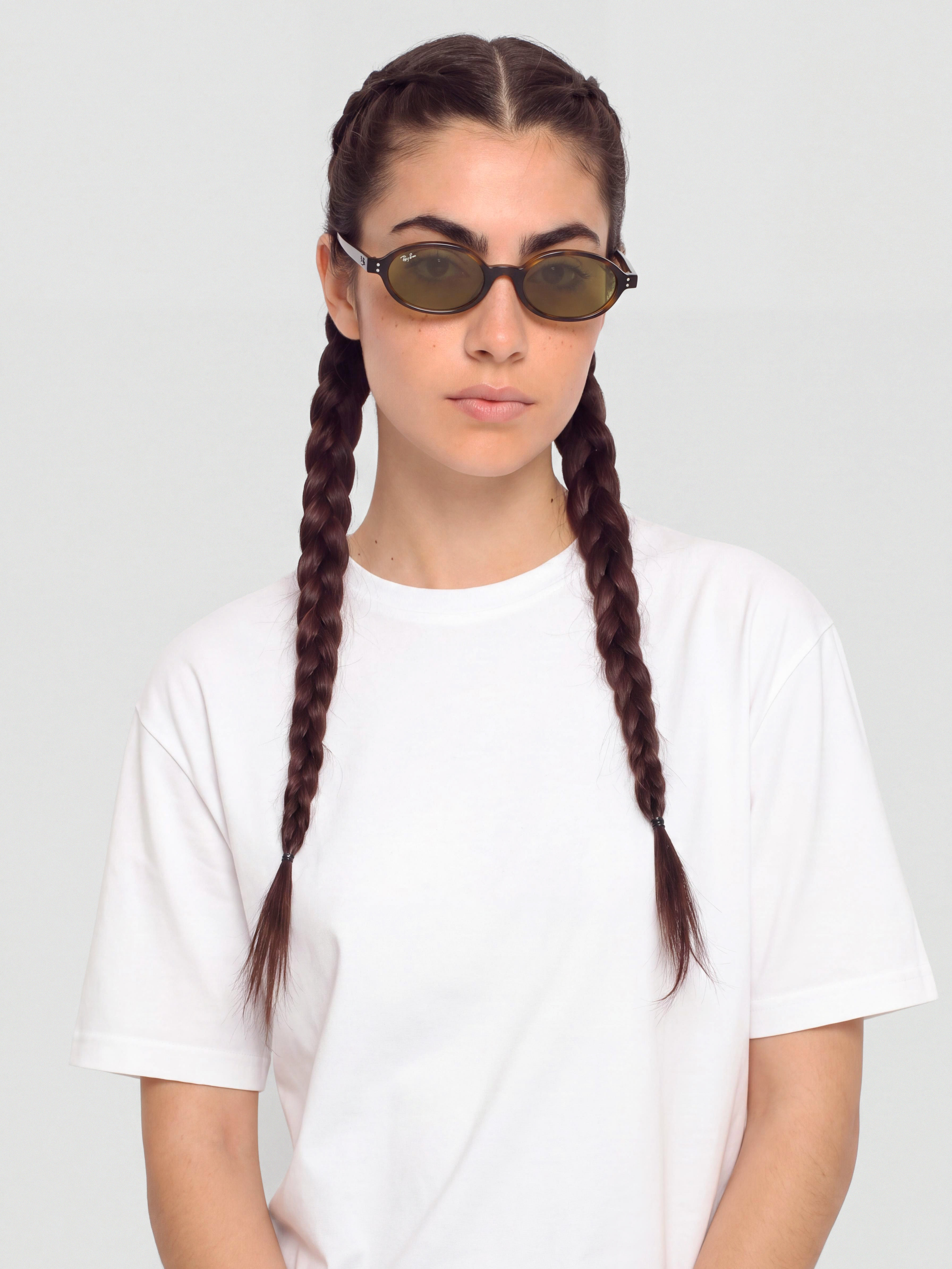 Sluneční brýle Ray-Ban Khal (polerowany havana/zielony)