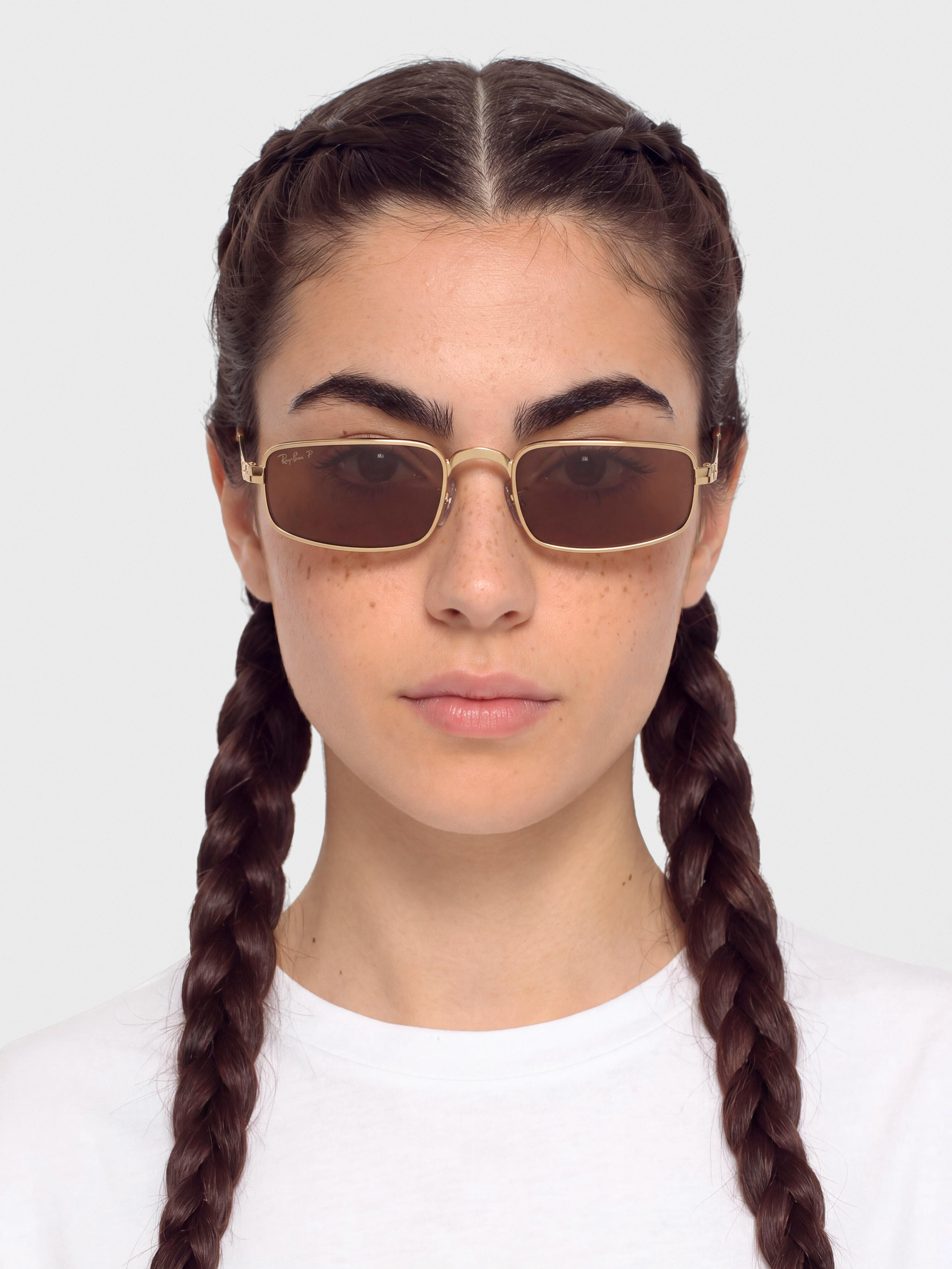 Sluneční brýle Ray-Ban Rb3927 By A$Ap Rocky (polerowany złoto arista/purple polarized)