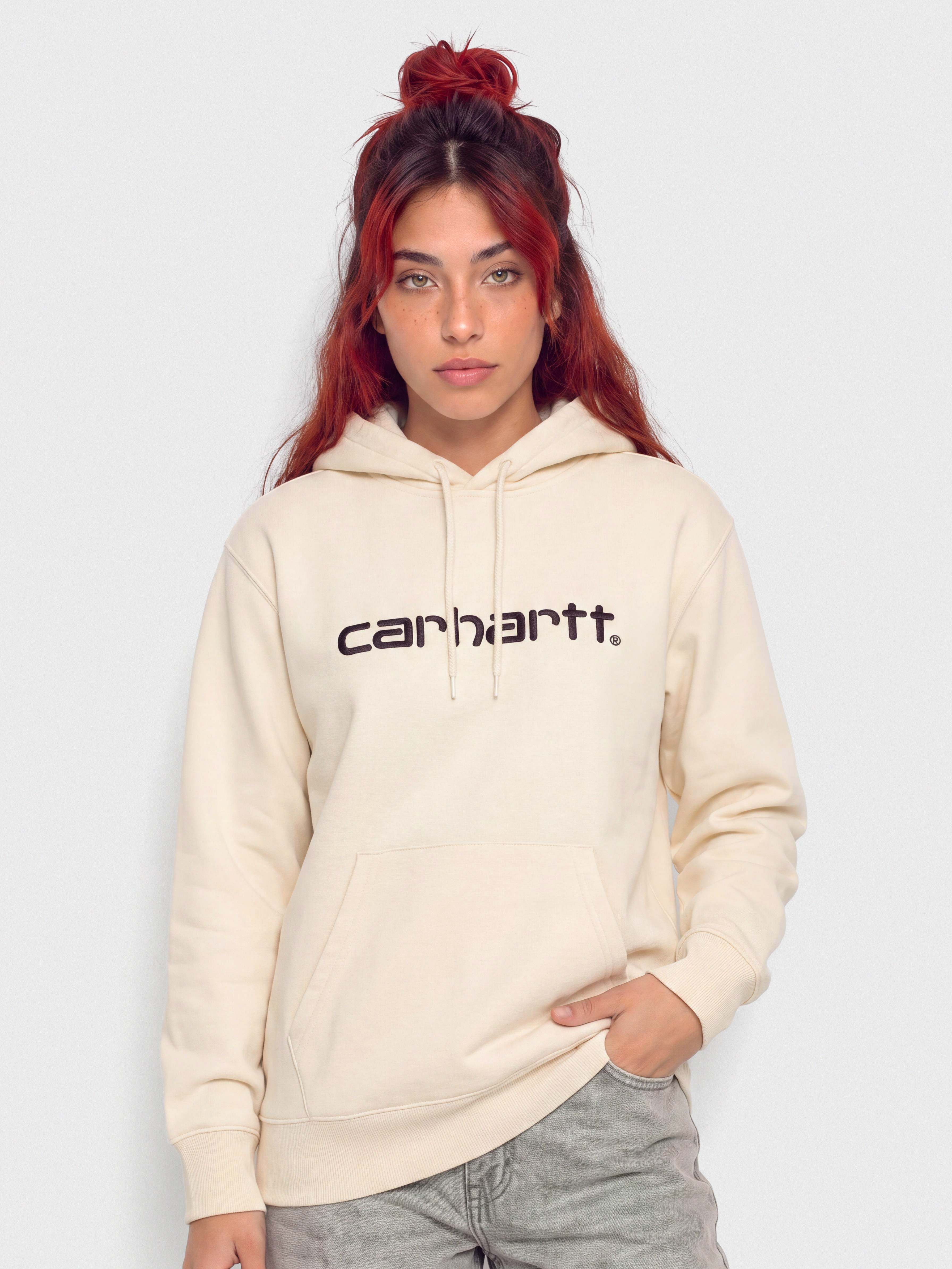 Mikina s kapucí Carhartt WIP Carhartt HD Wmn