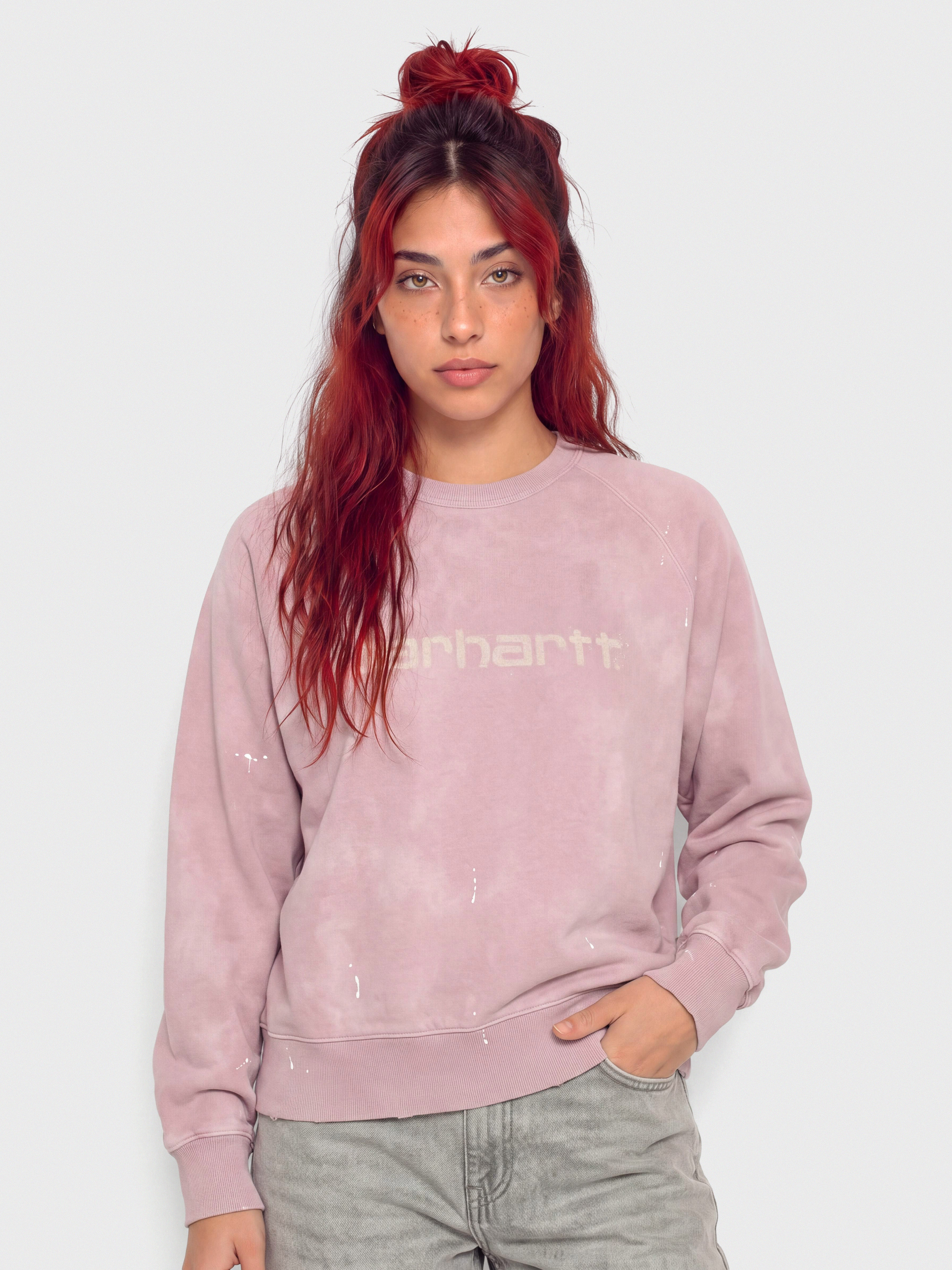 Mikina Carhartt WIP Painter Wmn (hortensia)