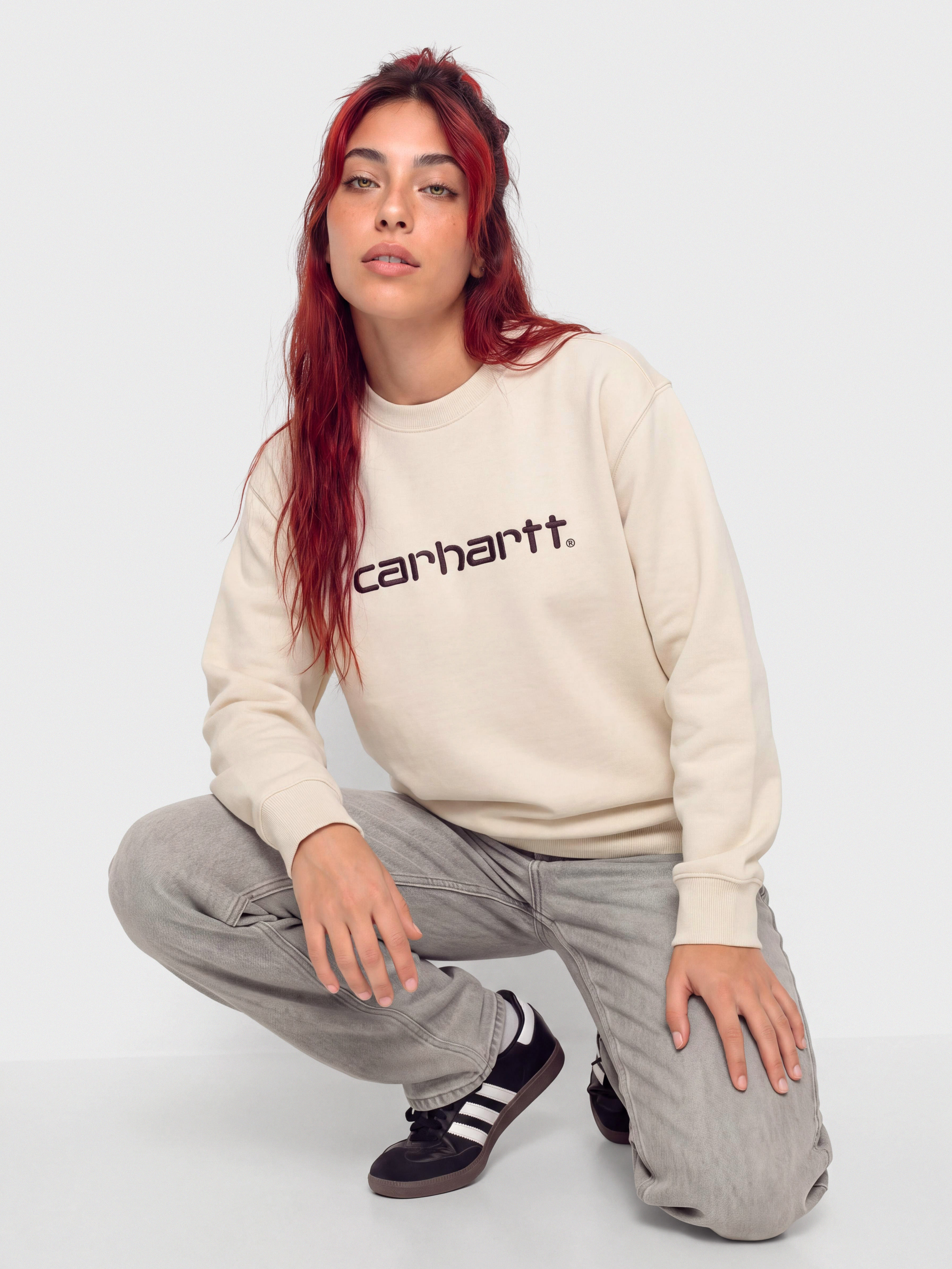 Mikina Carhartt WIP Carhartt Wmn (cinnerus/cozy purple)