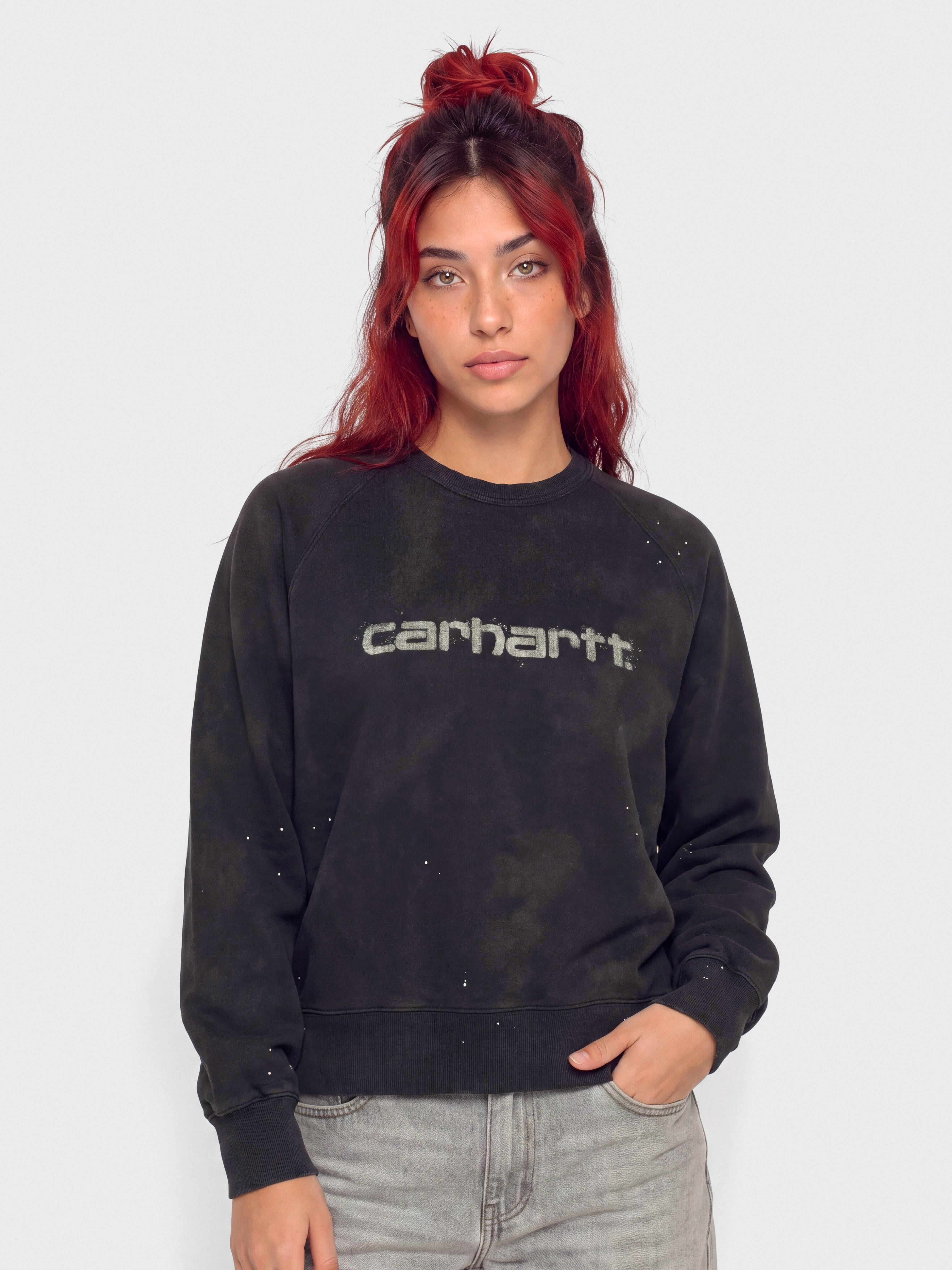Mikina Carhartt WIP Painter Wmn (black)