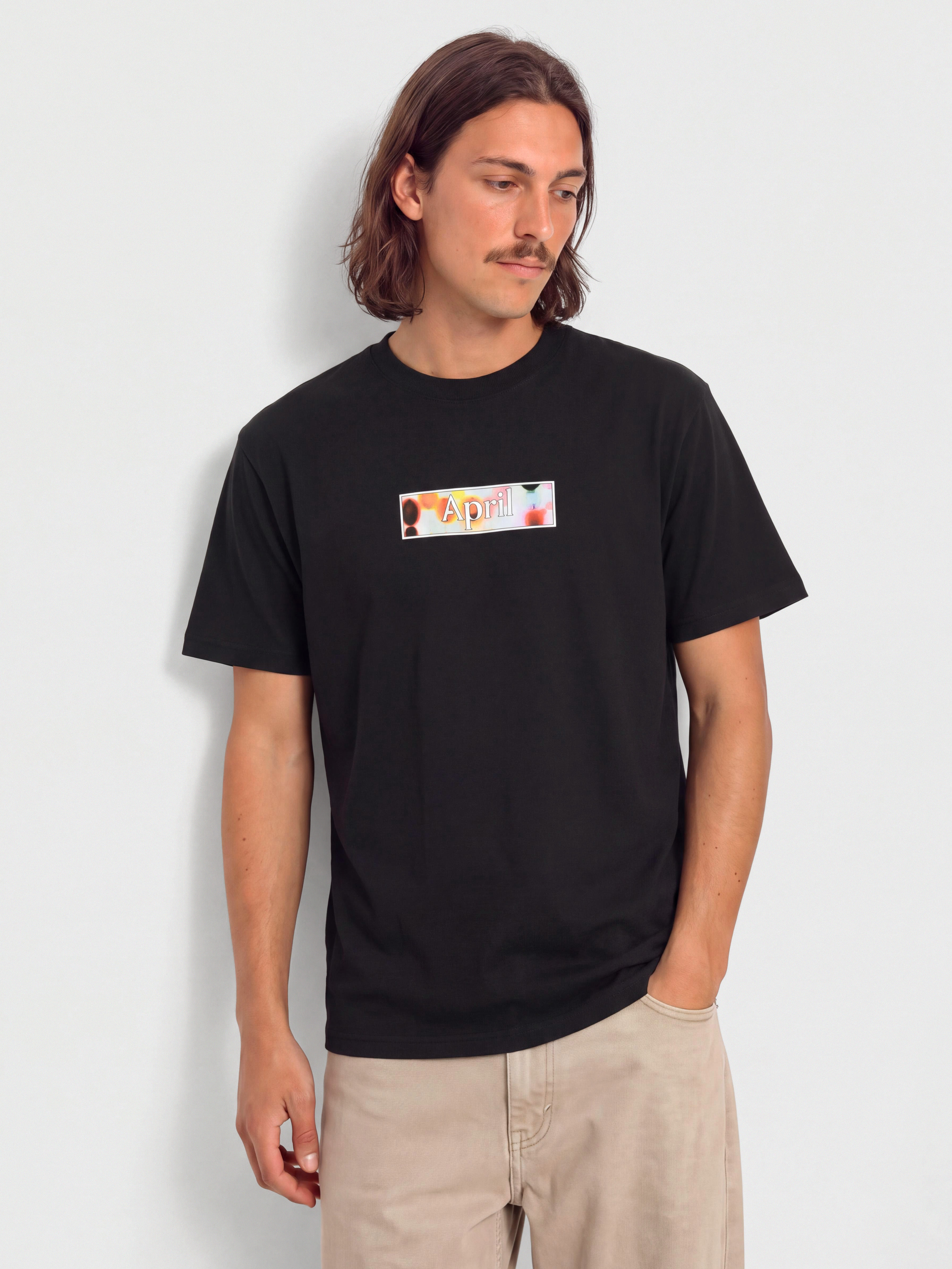 Tričko April Skateboards Genes (black)