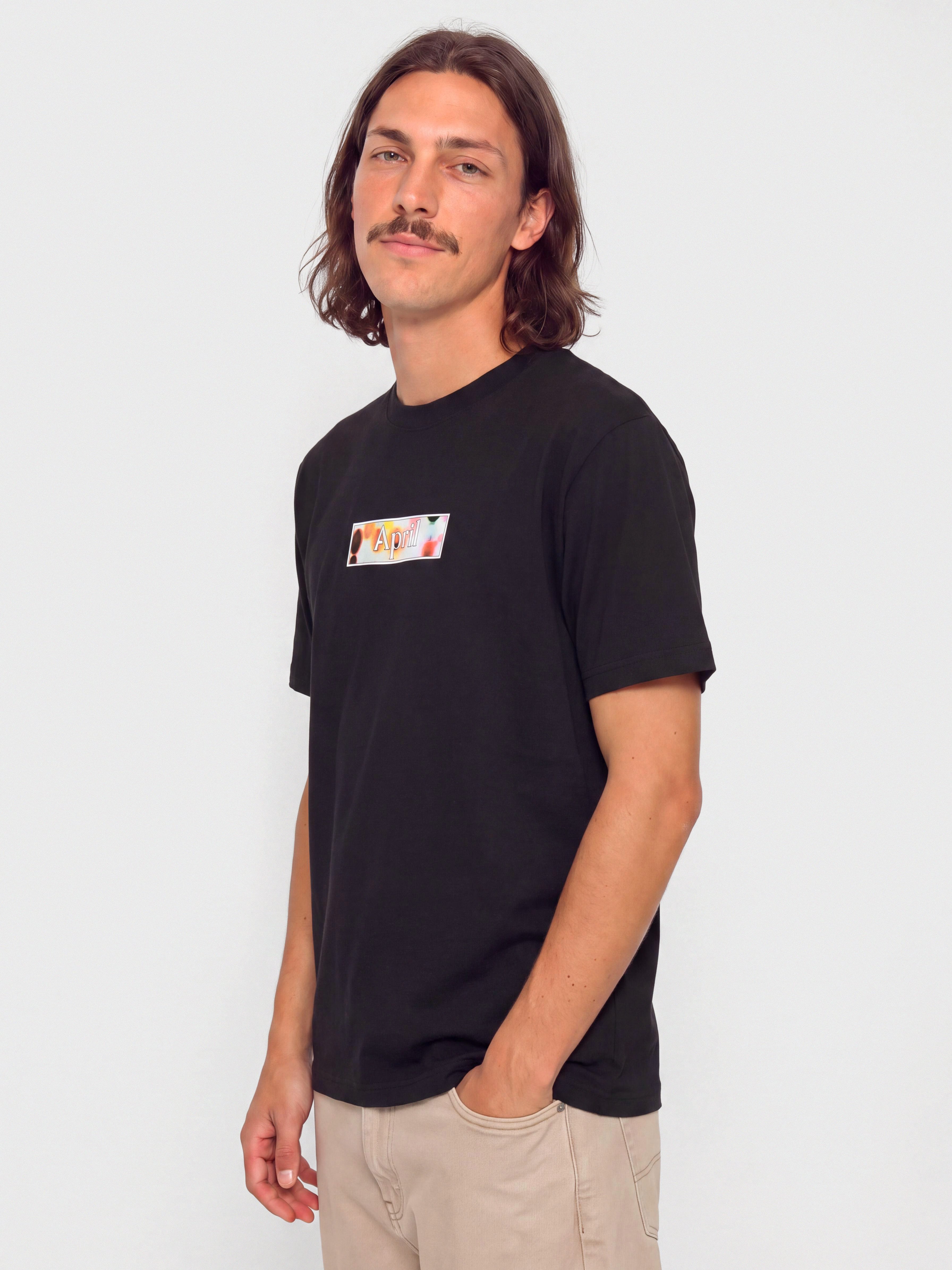Tričko April Skateboards Genes (black)