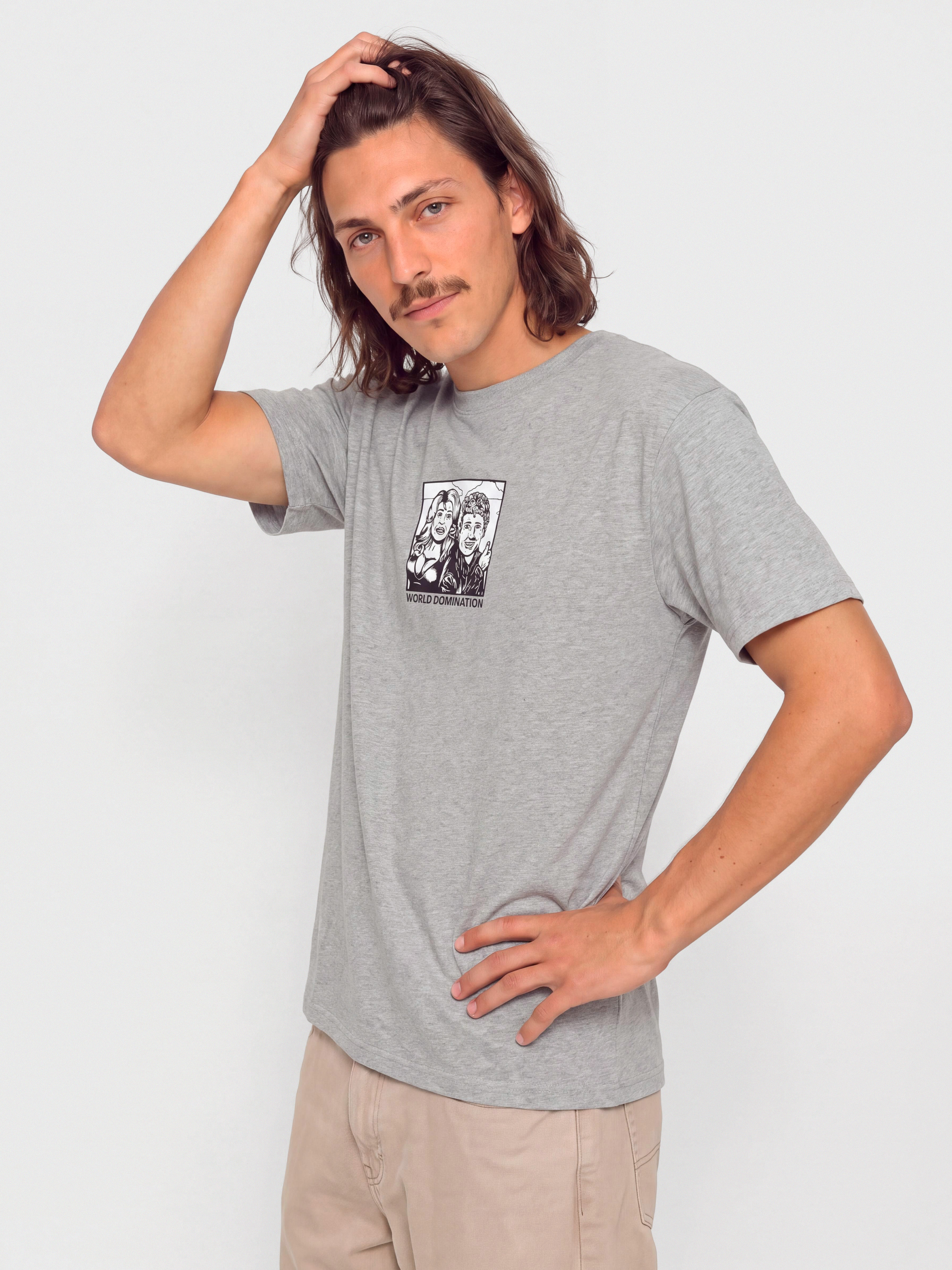 Triu010dko Polar Skate World Domination (heather grey)