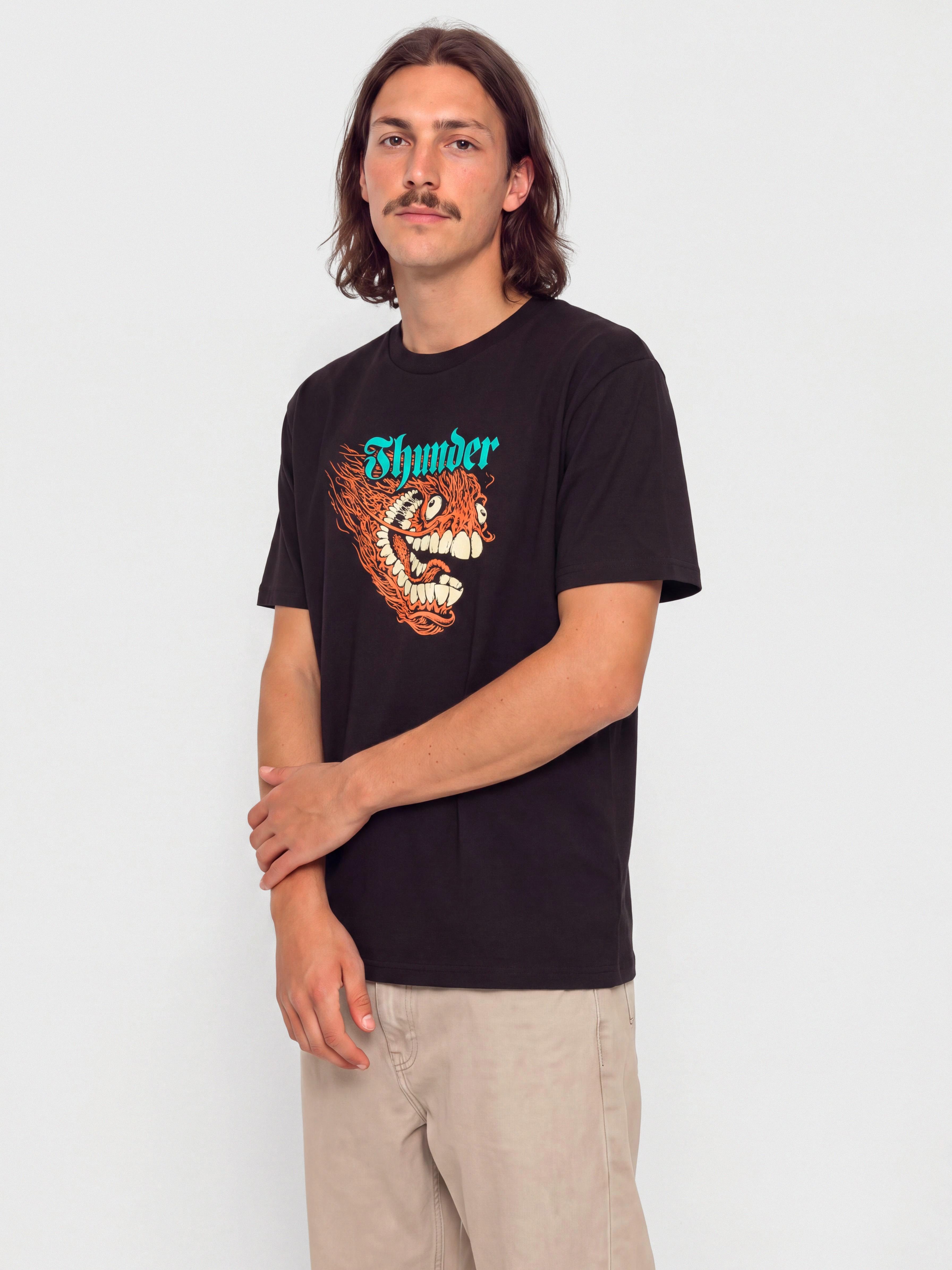 Tričko Thunder Screaming Grimple (black)