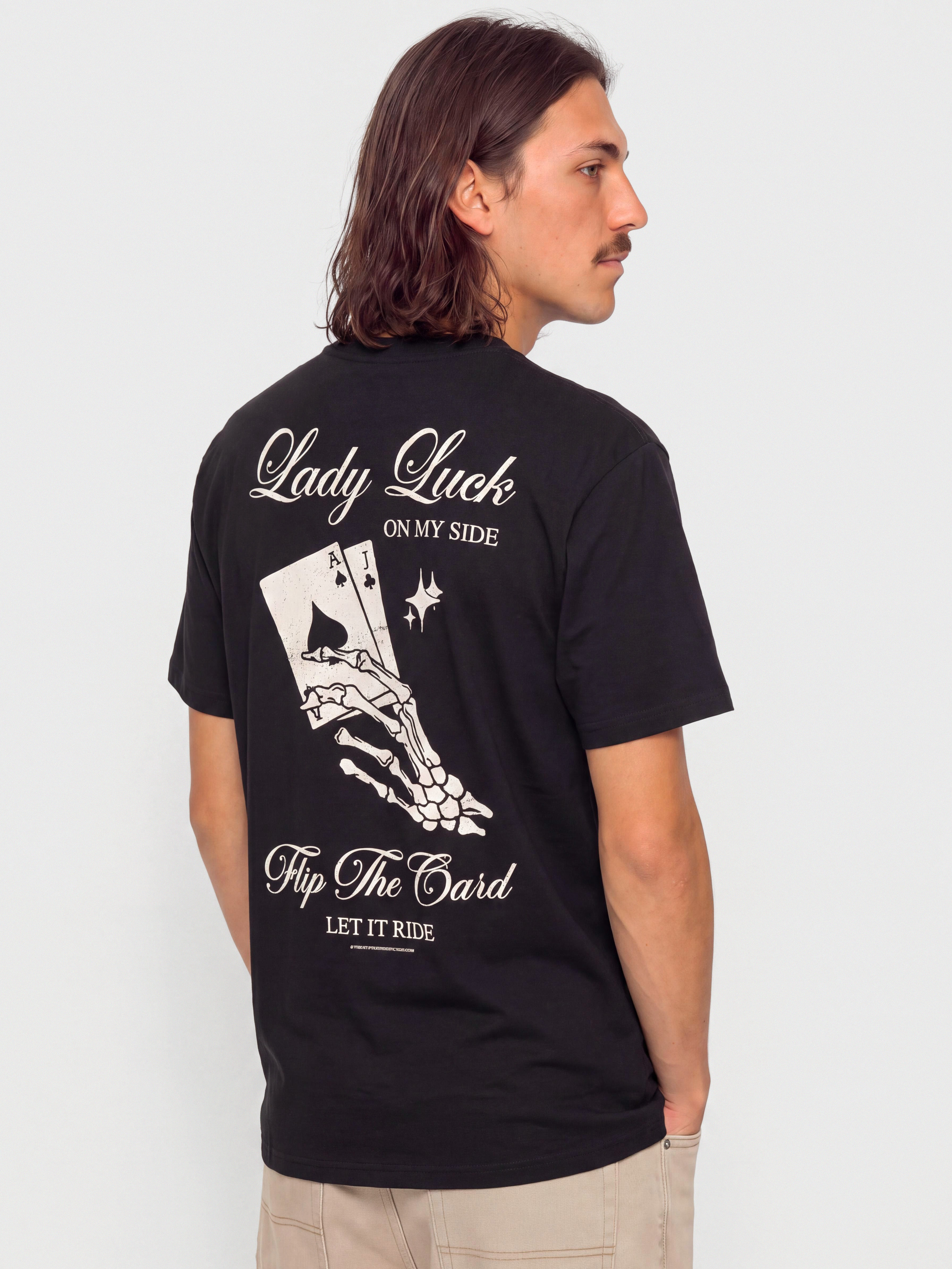 Tričko Primitive Lady Luck (black)