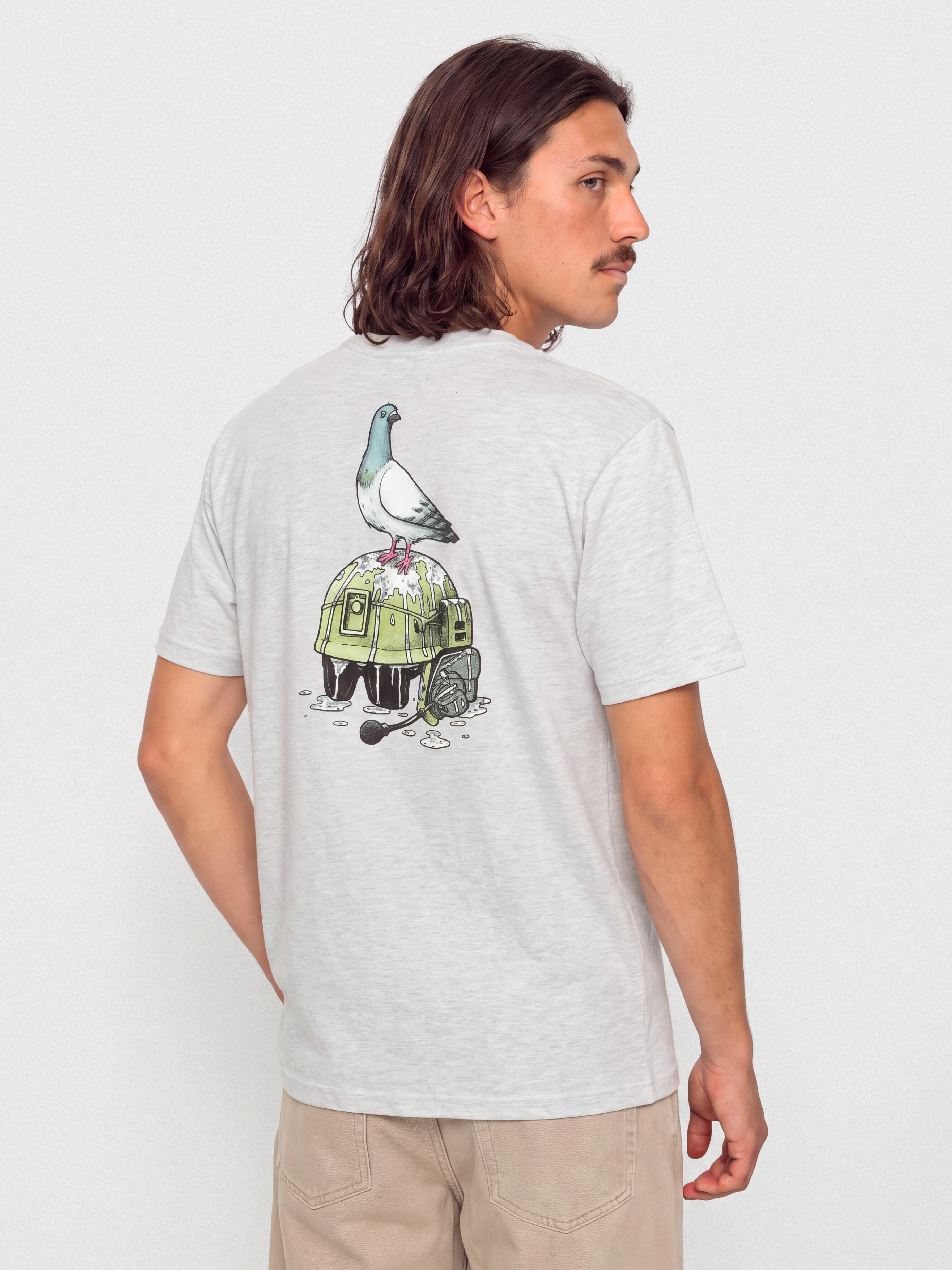 Tričko Antihero Liberdad (ash grey)