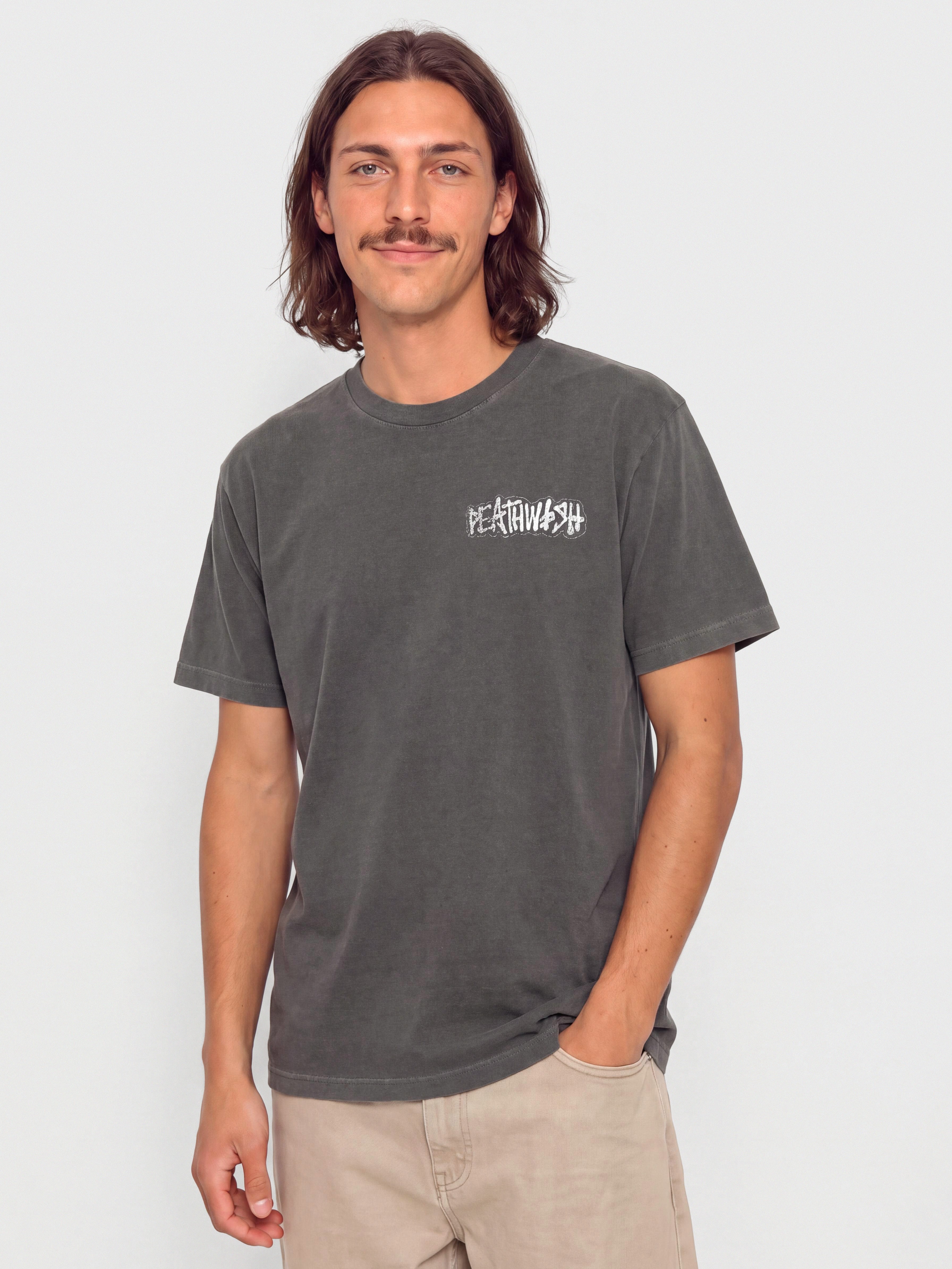 Tričko Deathwish Samborgini Reaper (garment dyed black)