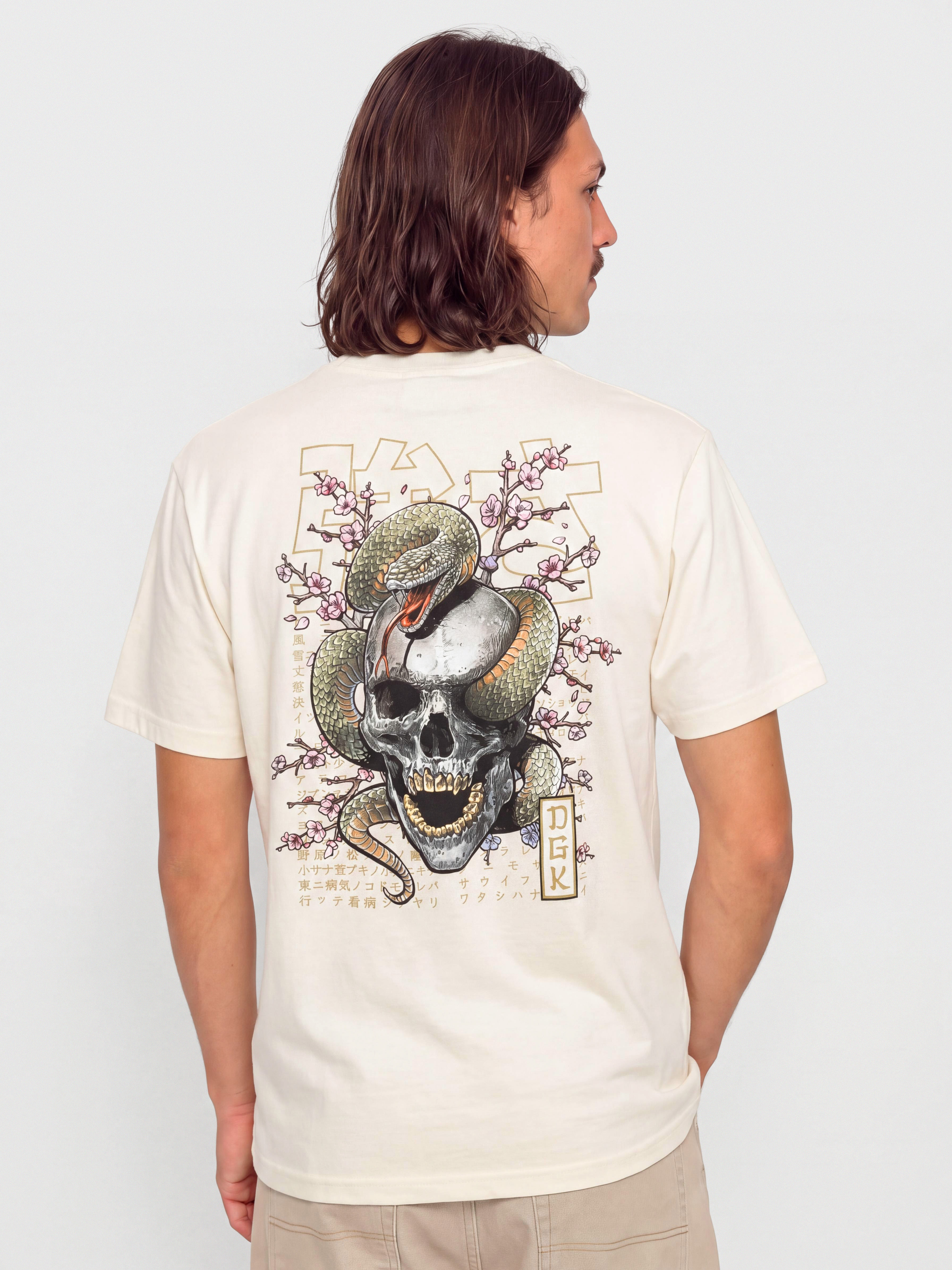 Tričko DGK Strength (cream)