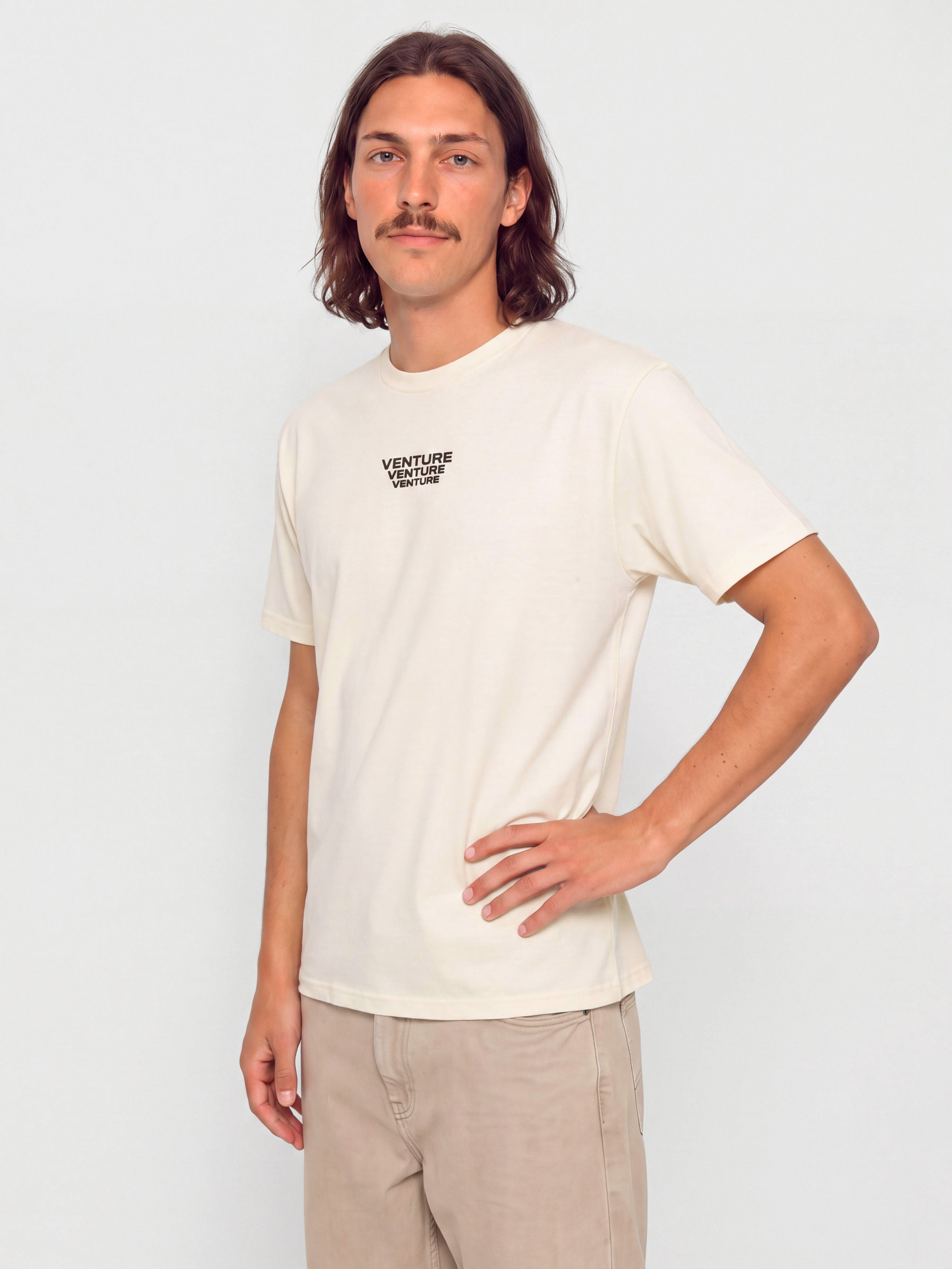 Tričko Venture Global (cream)