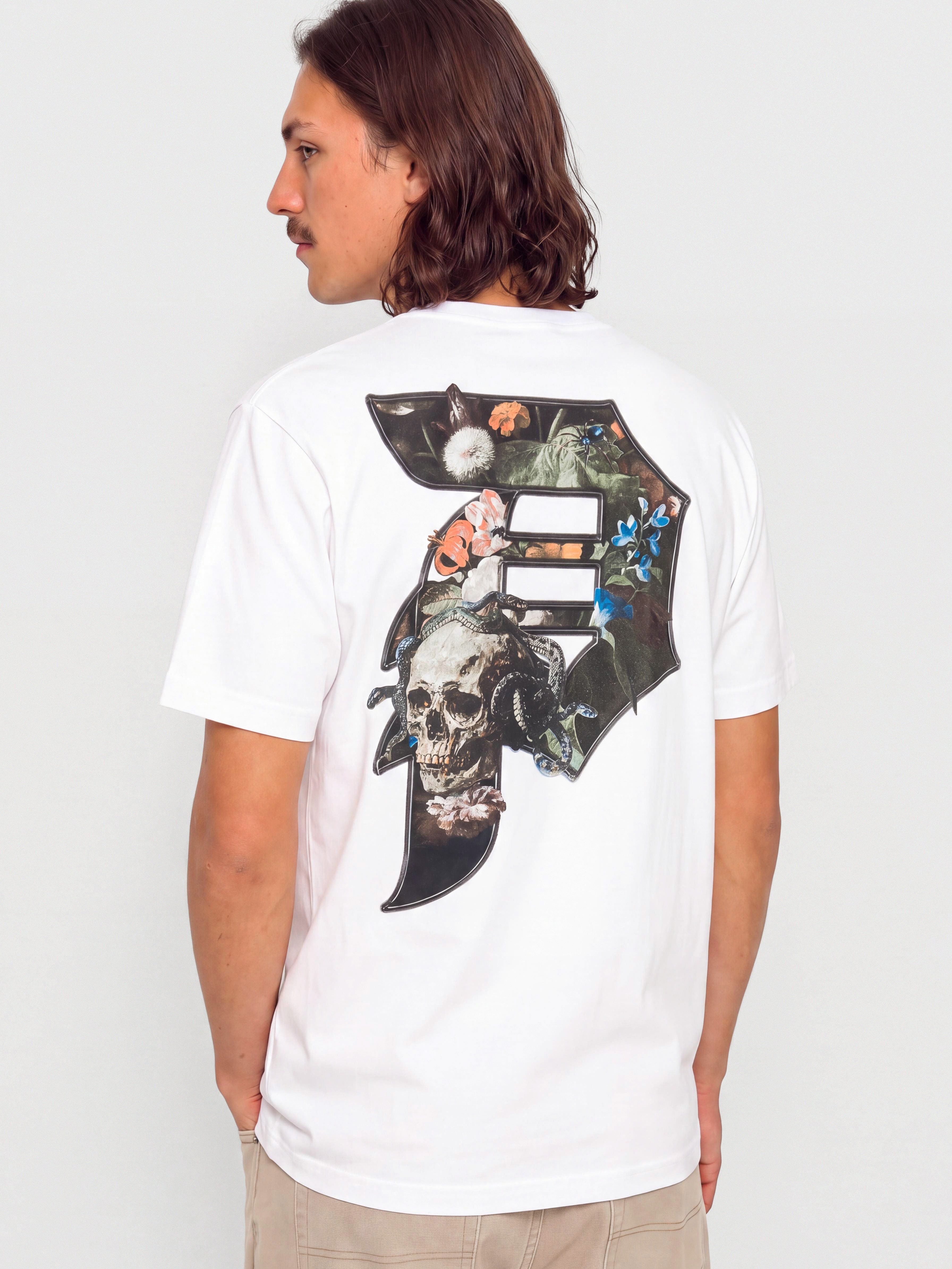 Tričko Primitive Exist (white)