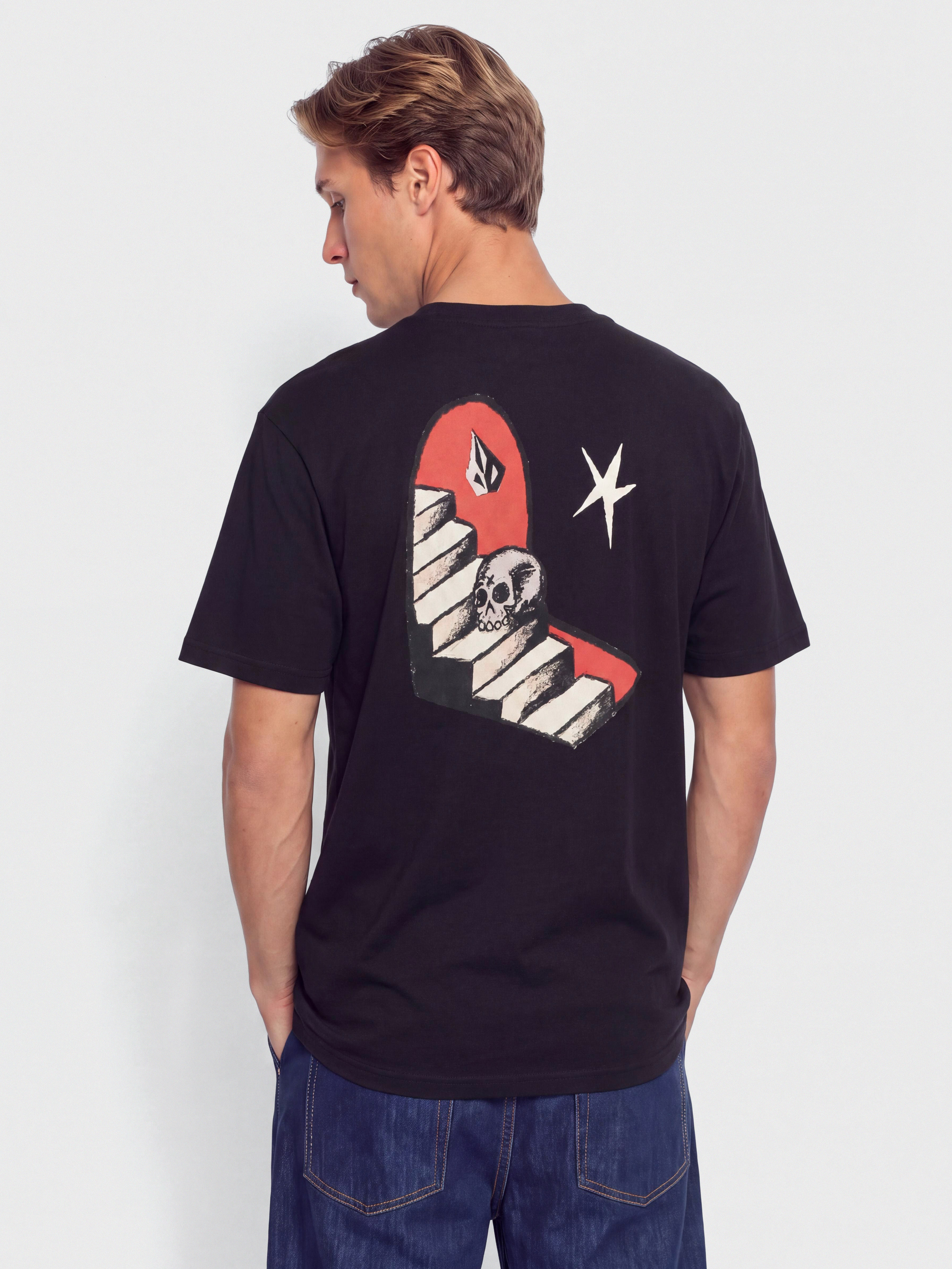 Tričko Volcom Fa Seth Conboy Lse (black)