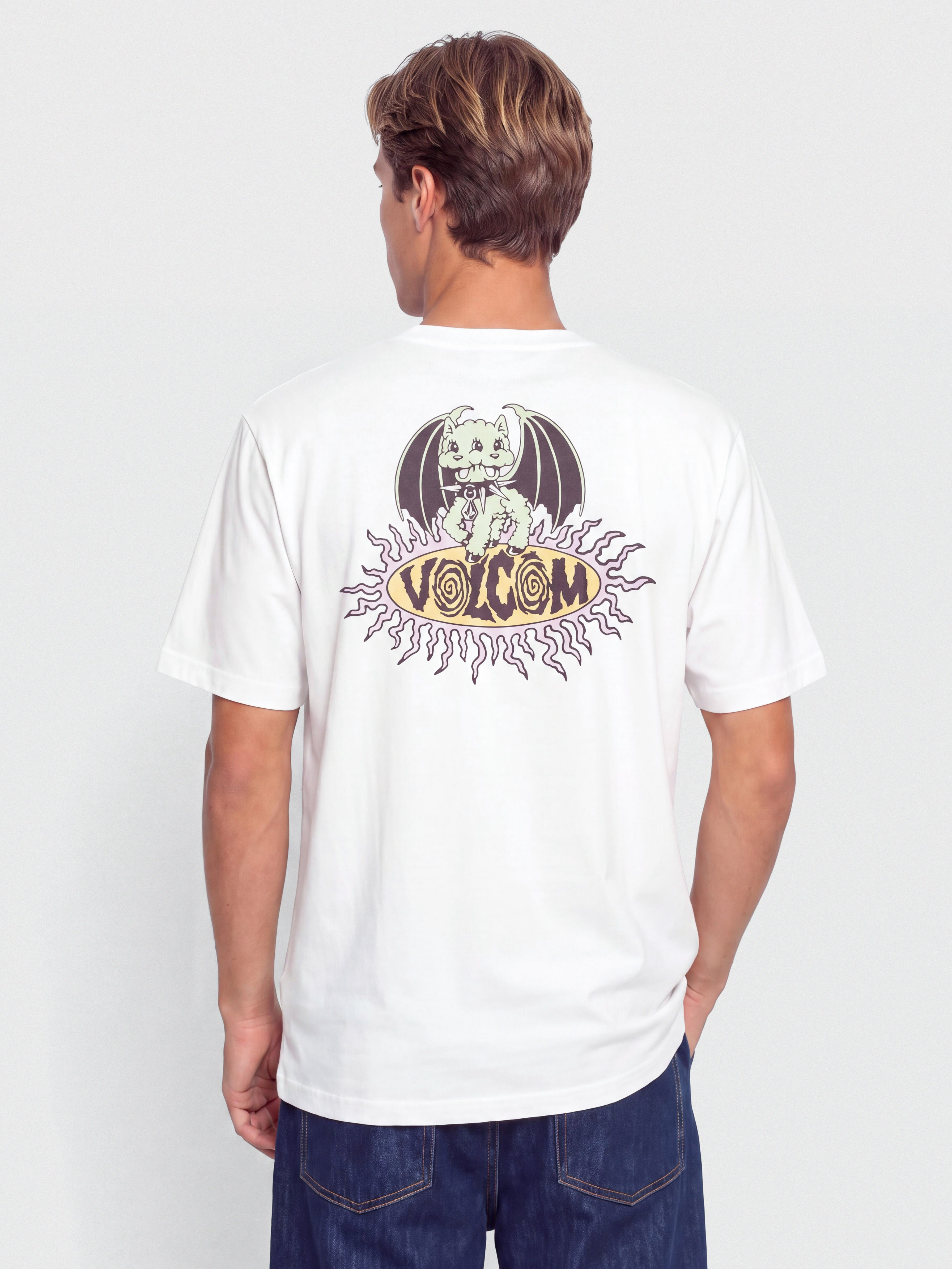 Tričko Volcom Sunster Lse (white)