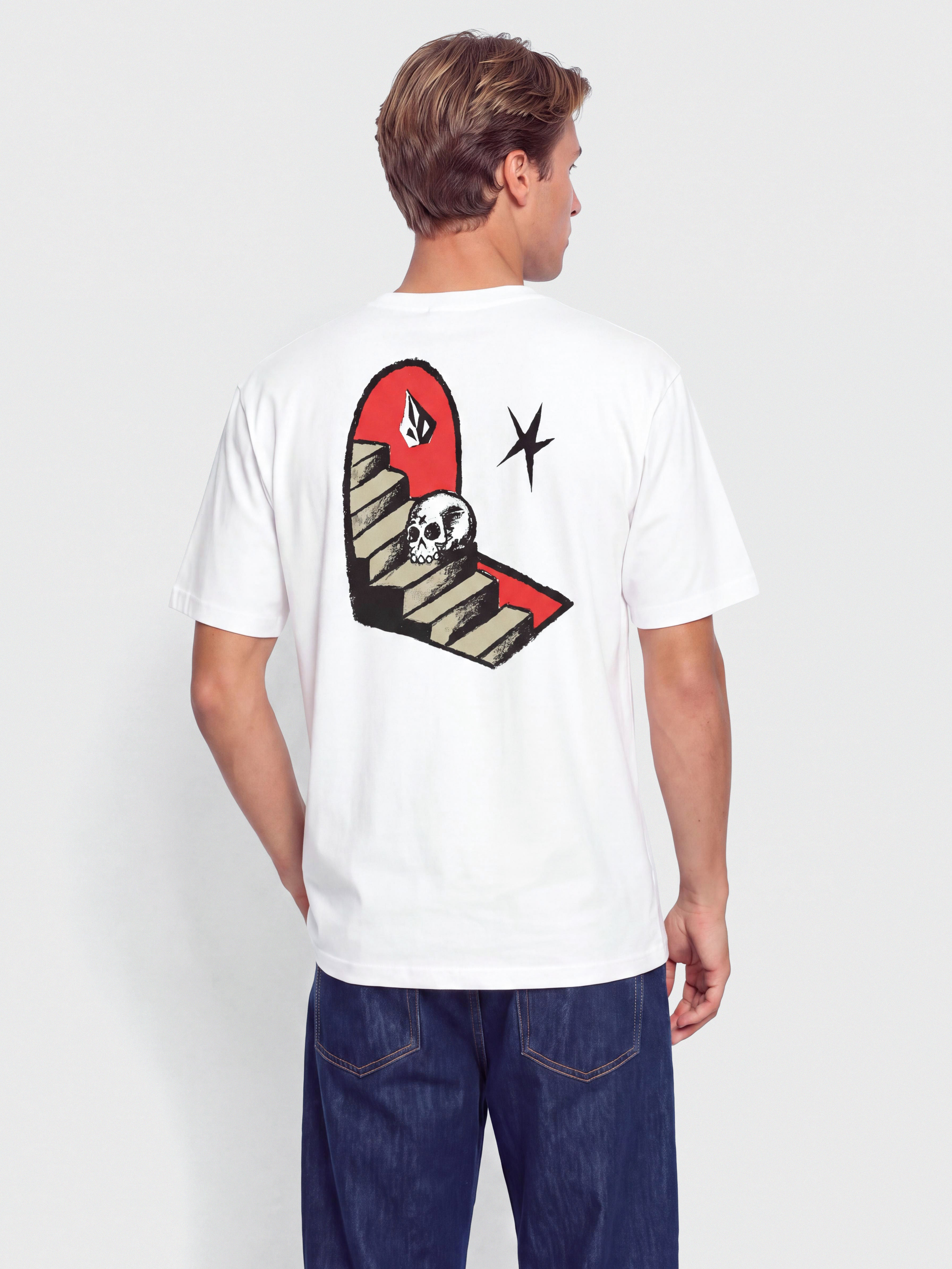 Tričko Volcom Fa Seth Conboy Lse (white)