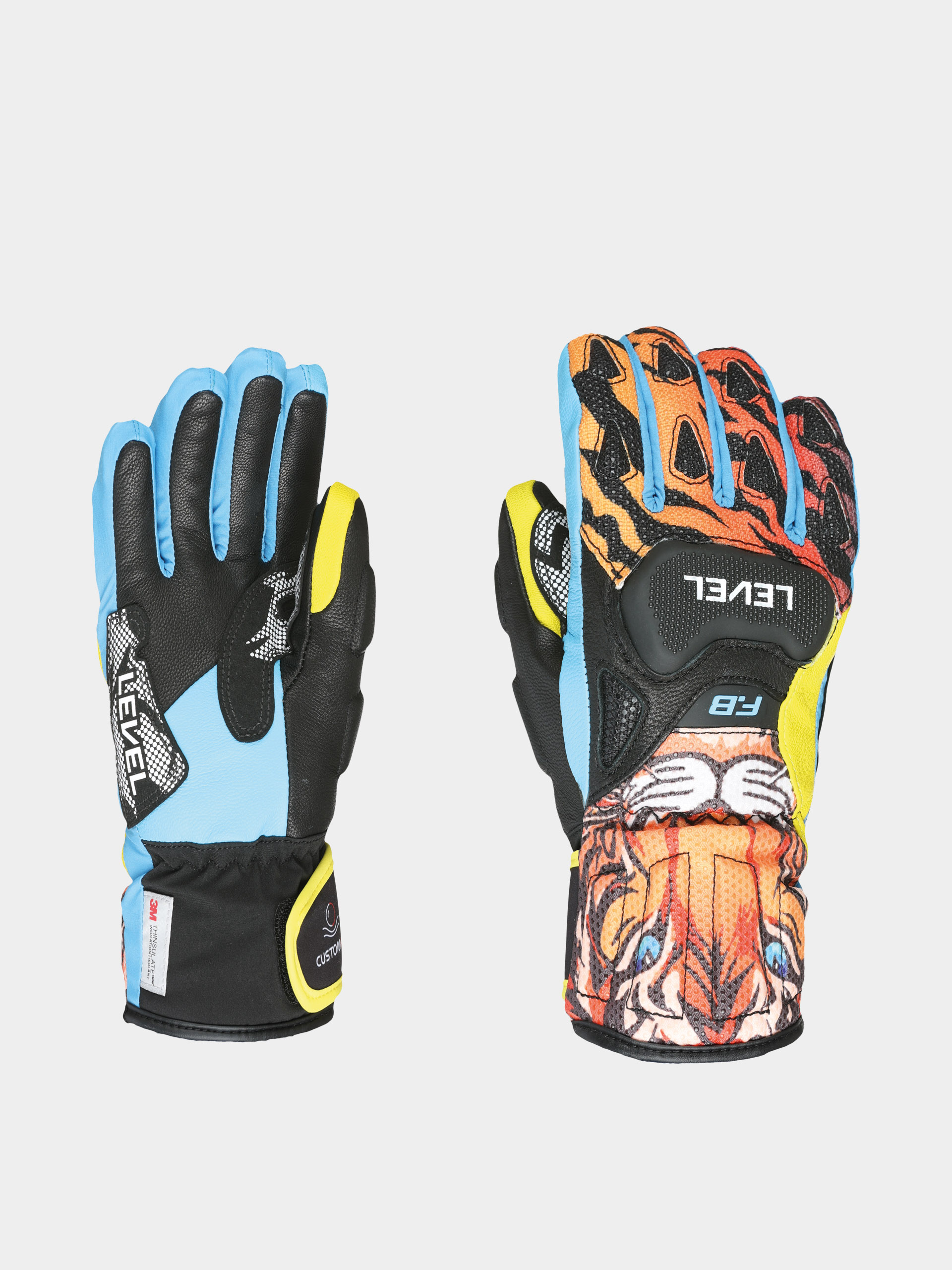 Rukavice Level Sq Jr Cf JR (orange)