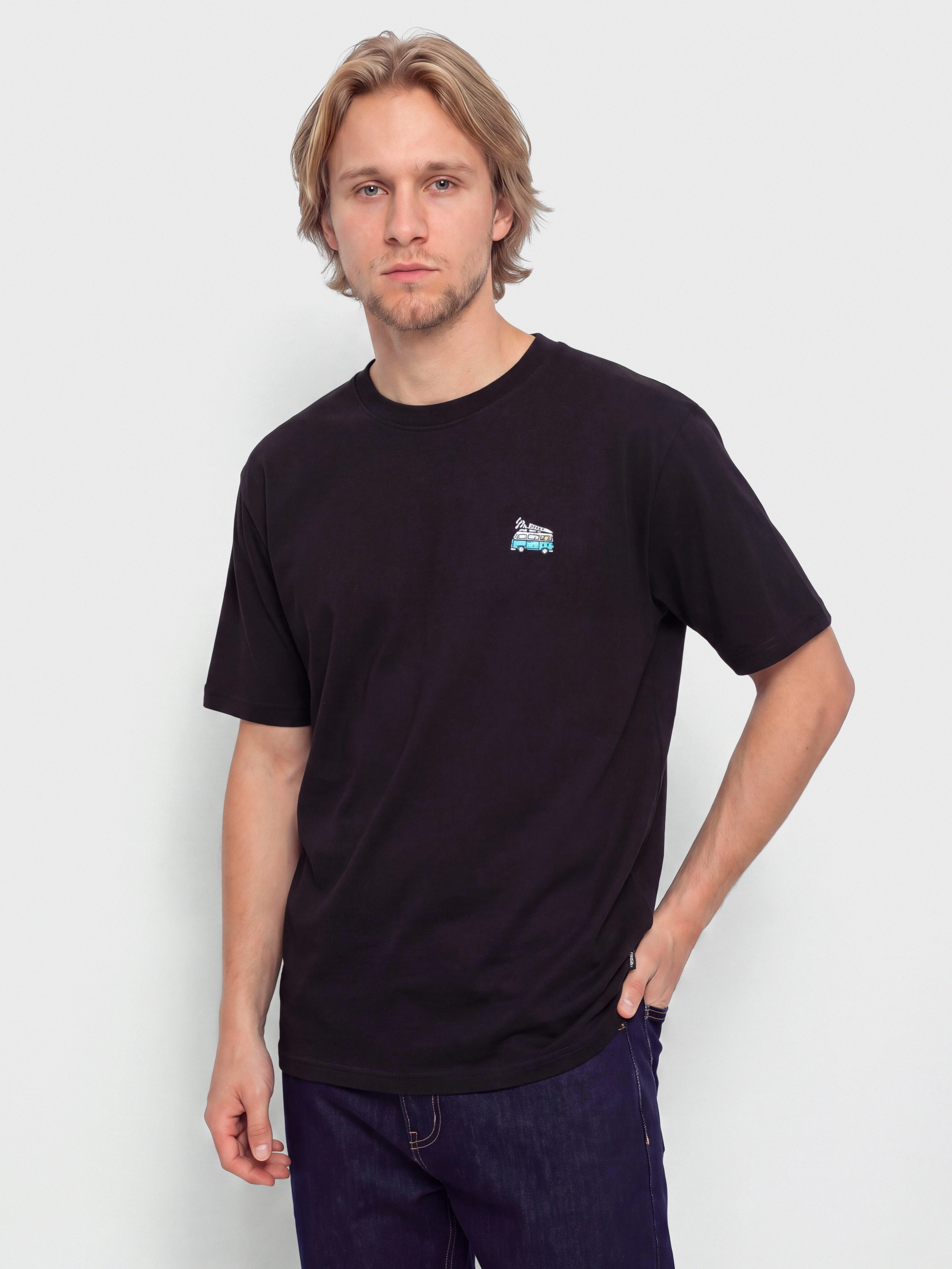 Tričko Iriedaily Smokin Van (black)