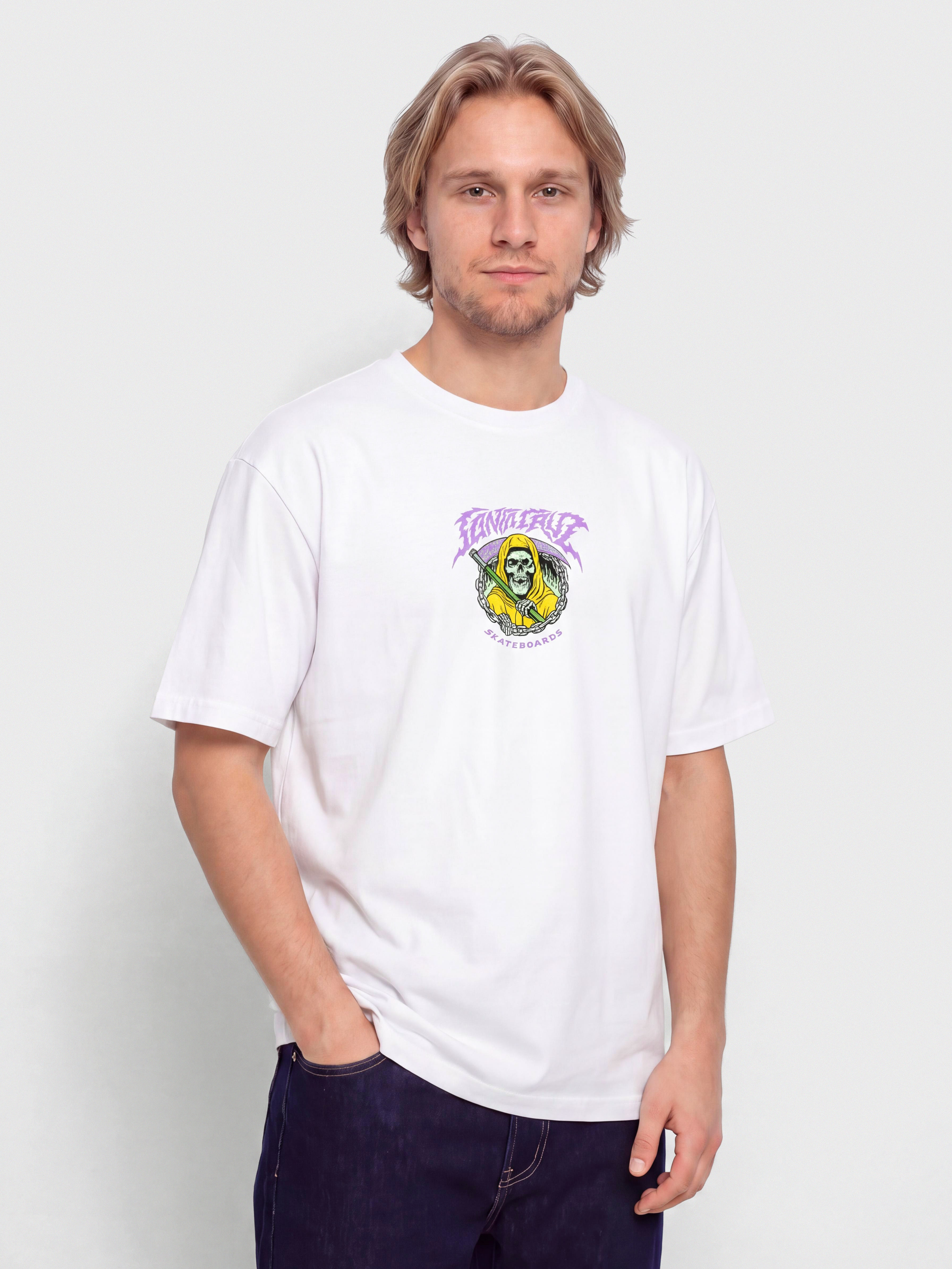 Tričko Santa Cruz Out Of Time Front (white)