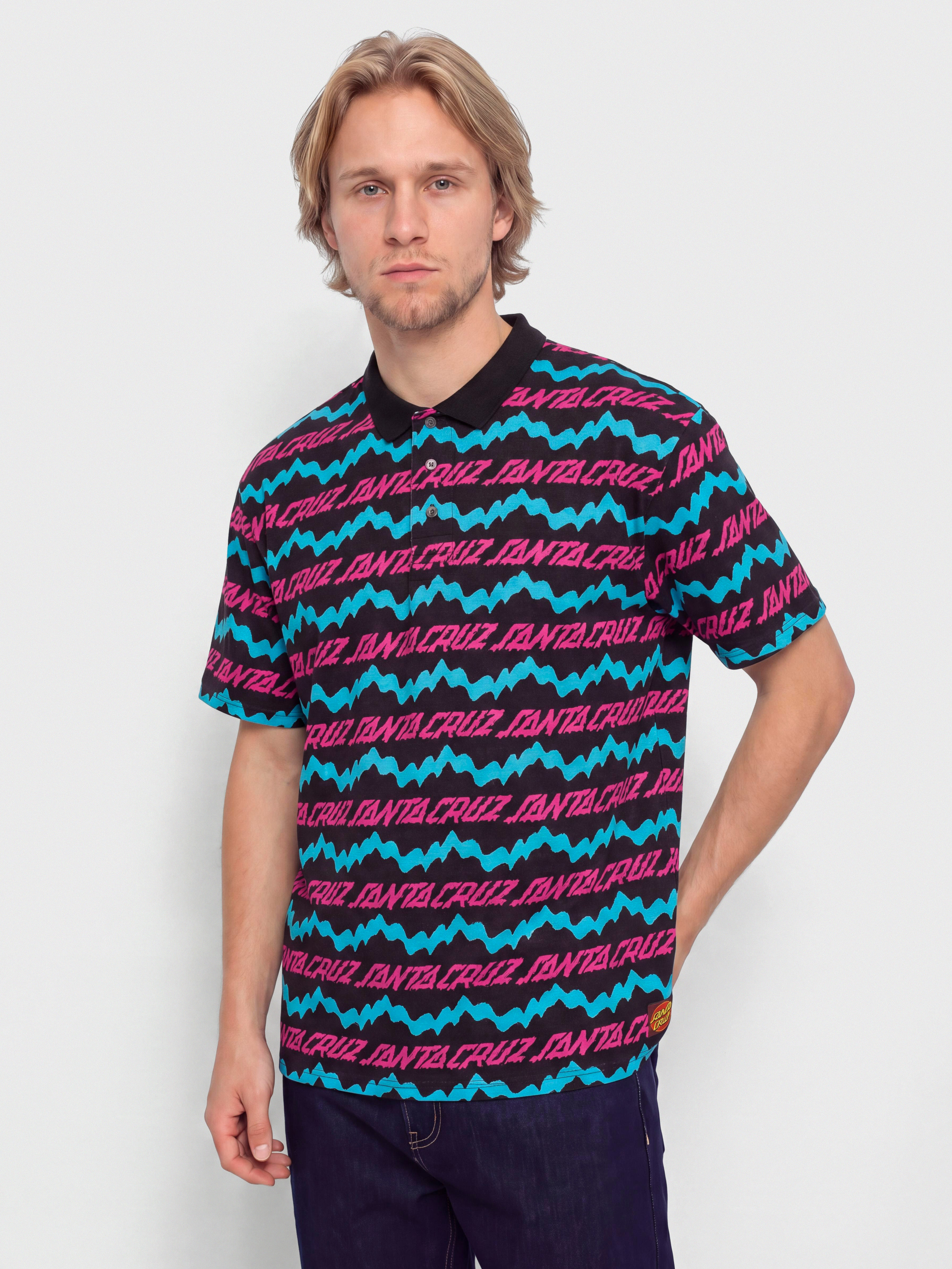 Tričko Santa Cruz Slime Drip Polo