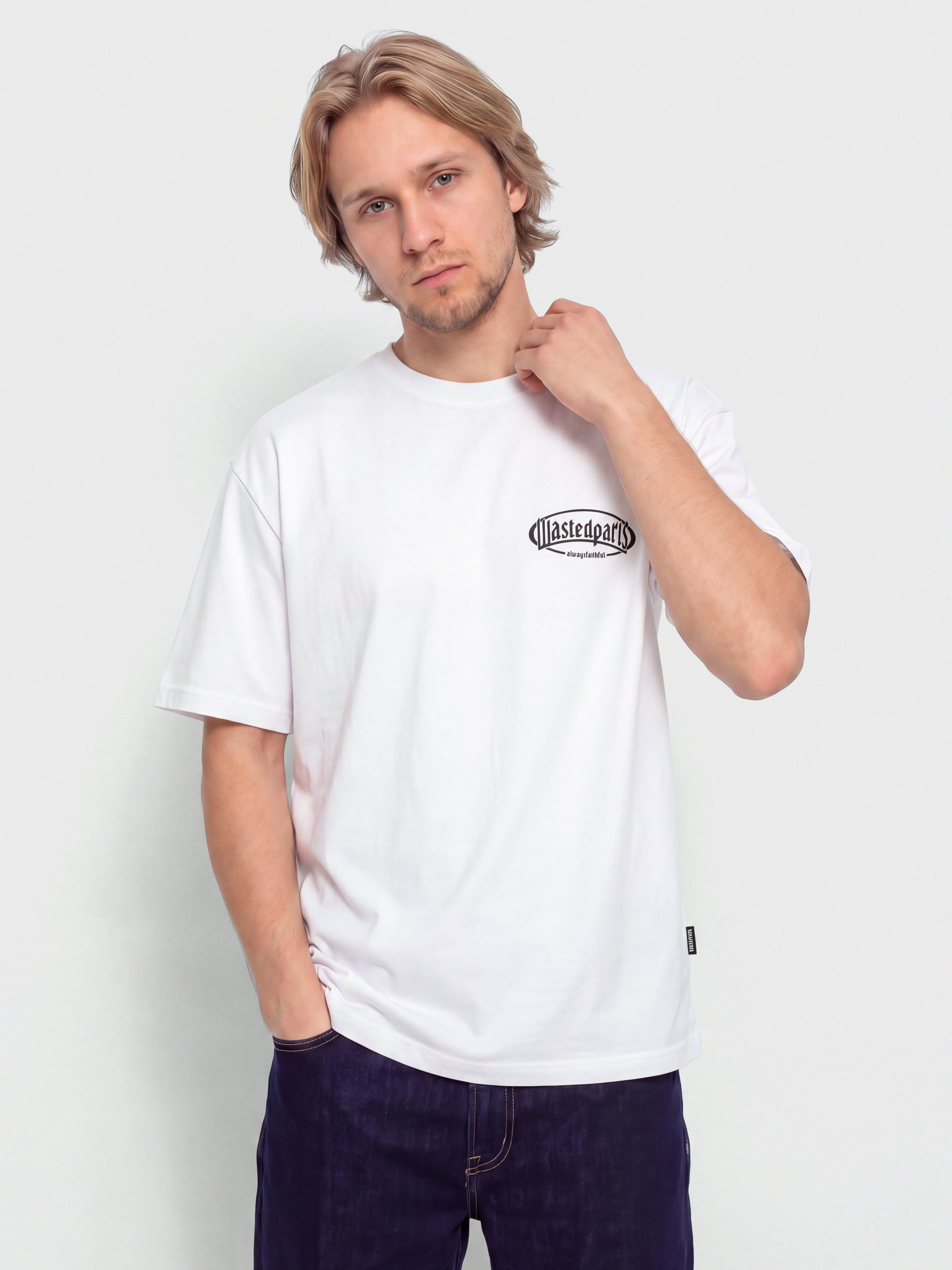 Tričko Wasted Paris Yard Boxy (white)