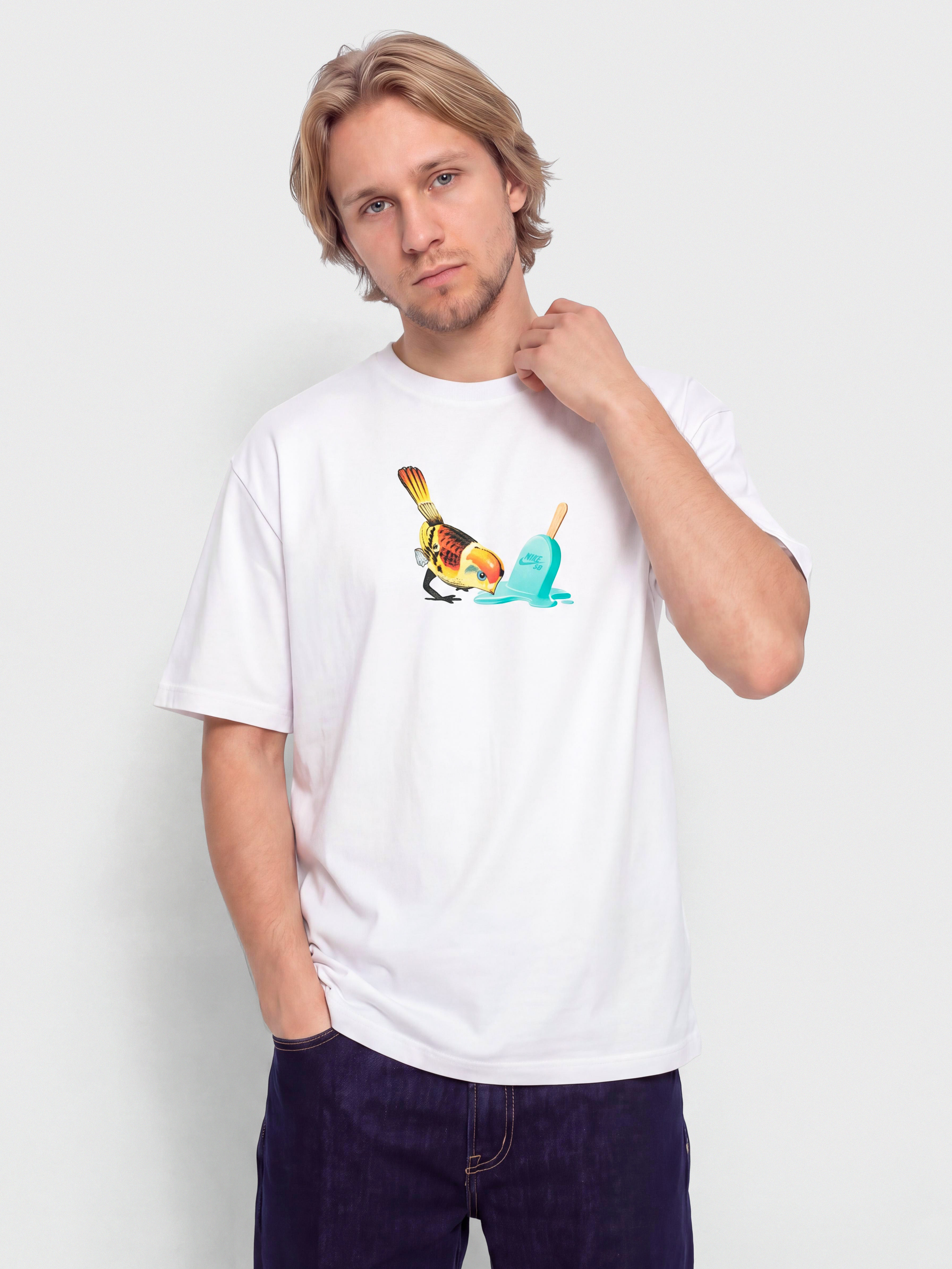 Tričko Nike SB Ice Cream (white)