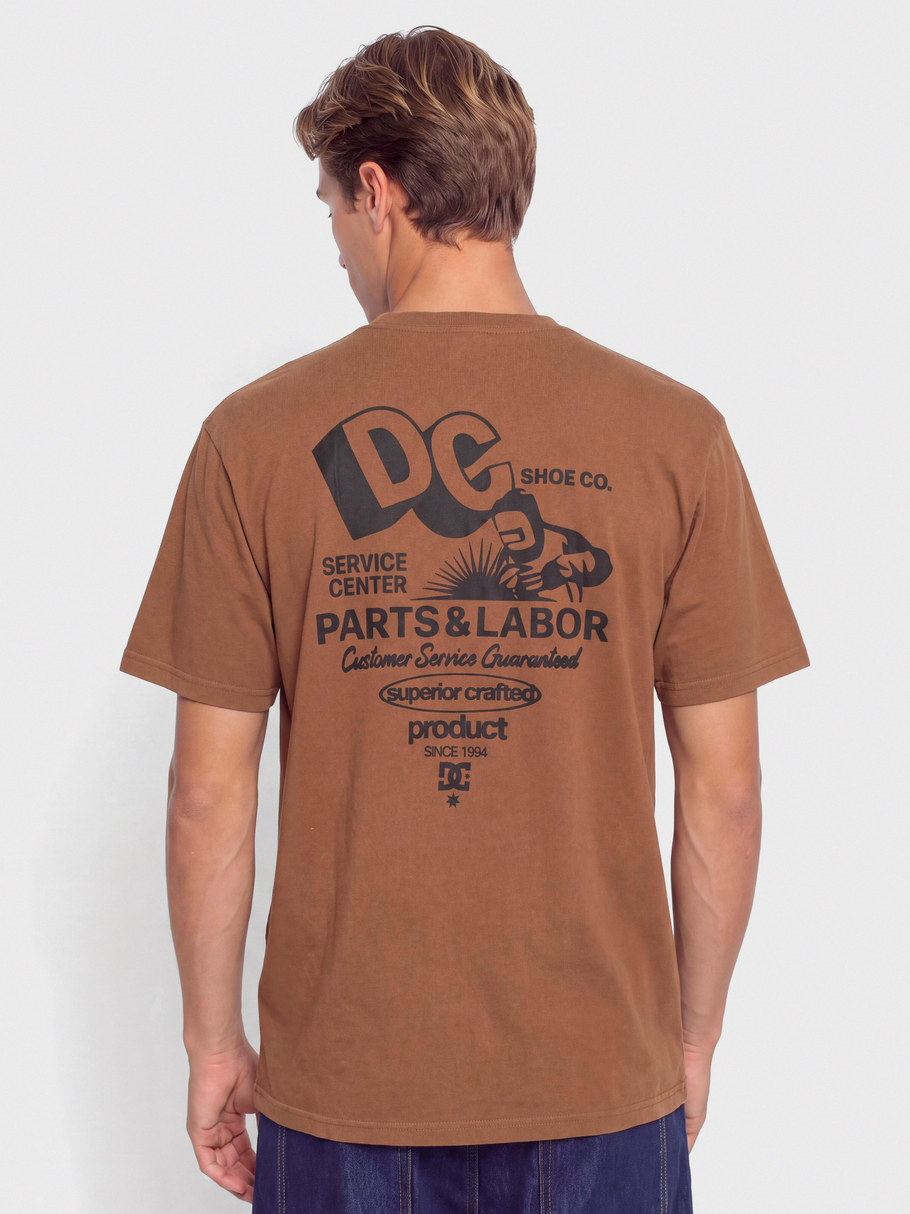 Tričko DC Parts Dep (toffee)