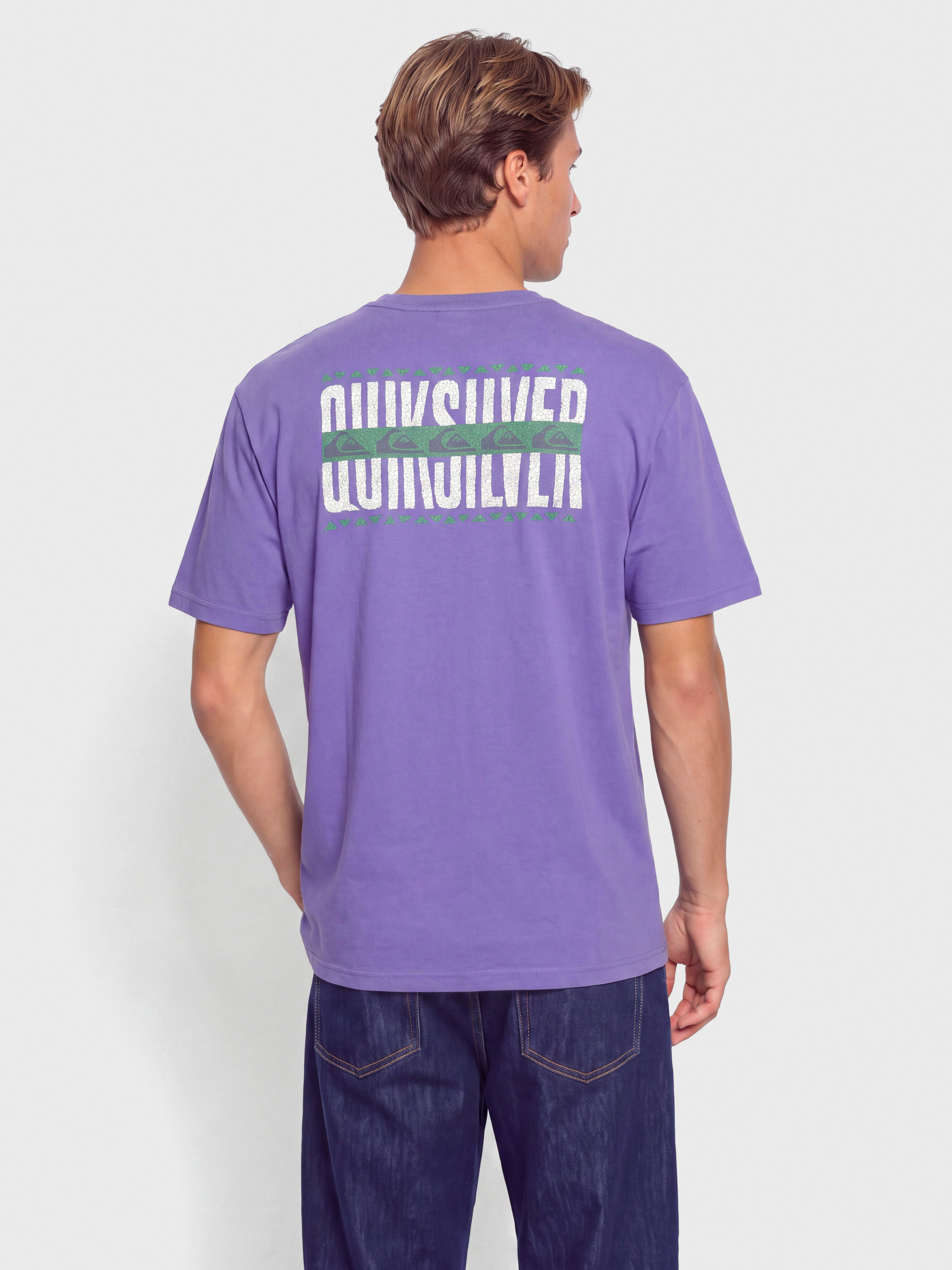 Tričko Quiksilver World Force (dusted peri)