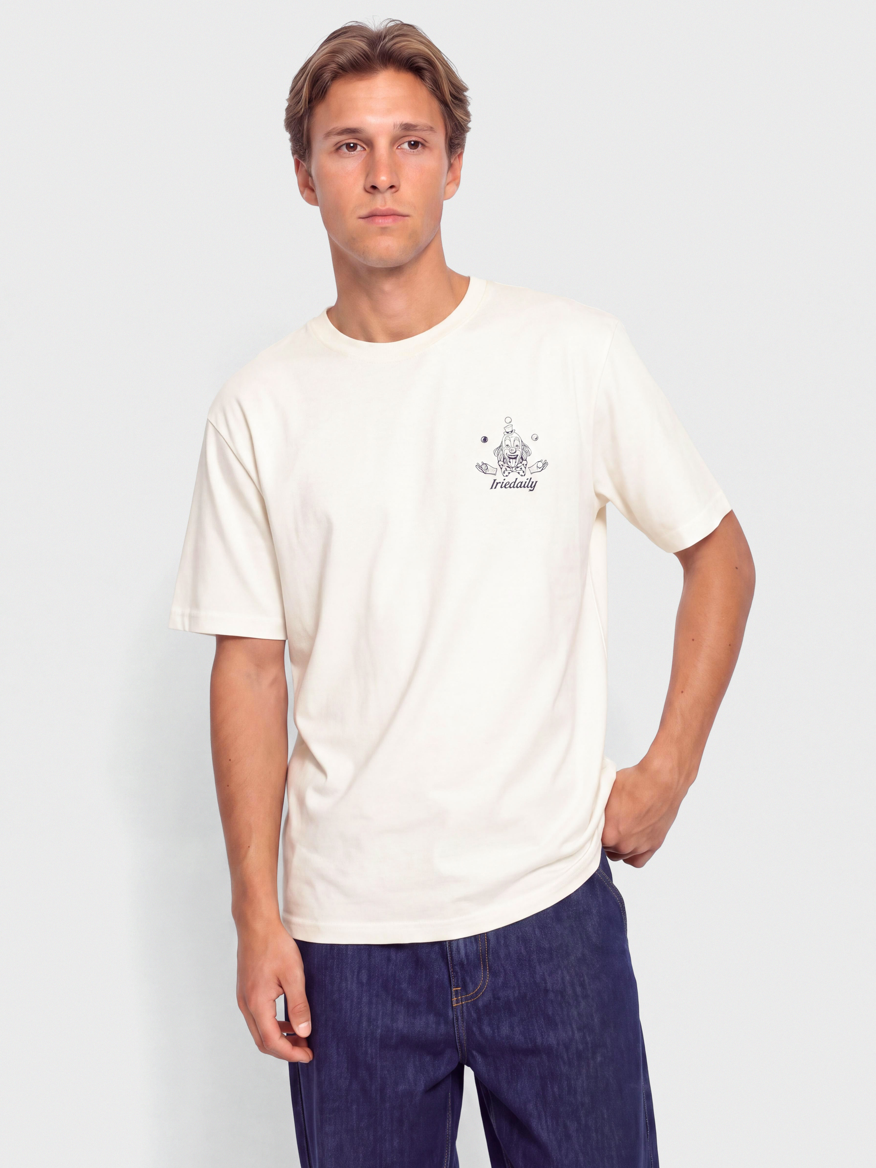 Tričko Iriedaily Clownsanity (undyed)