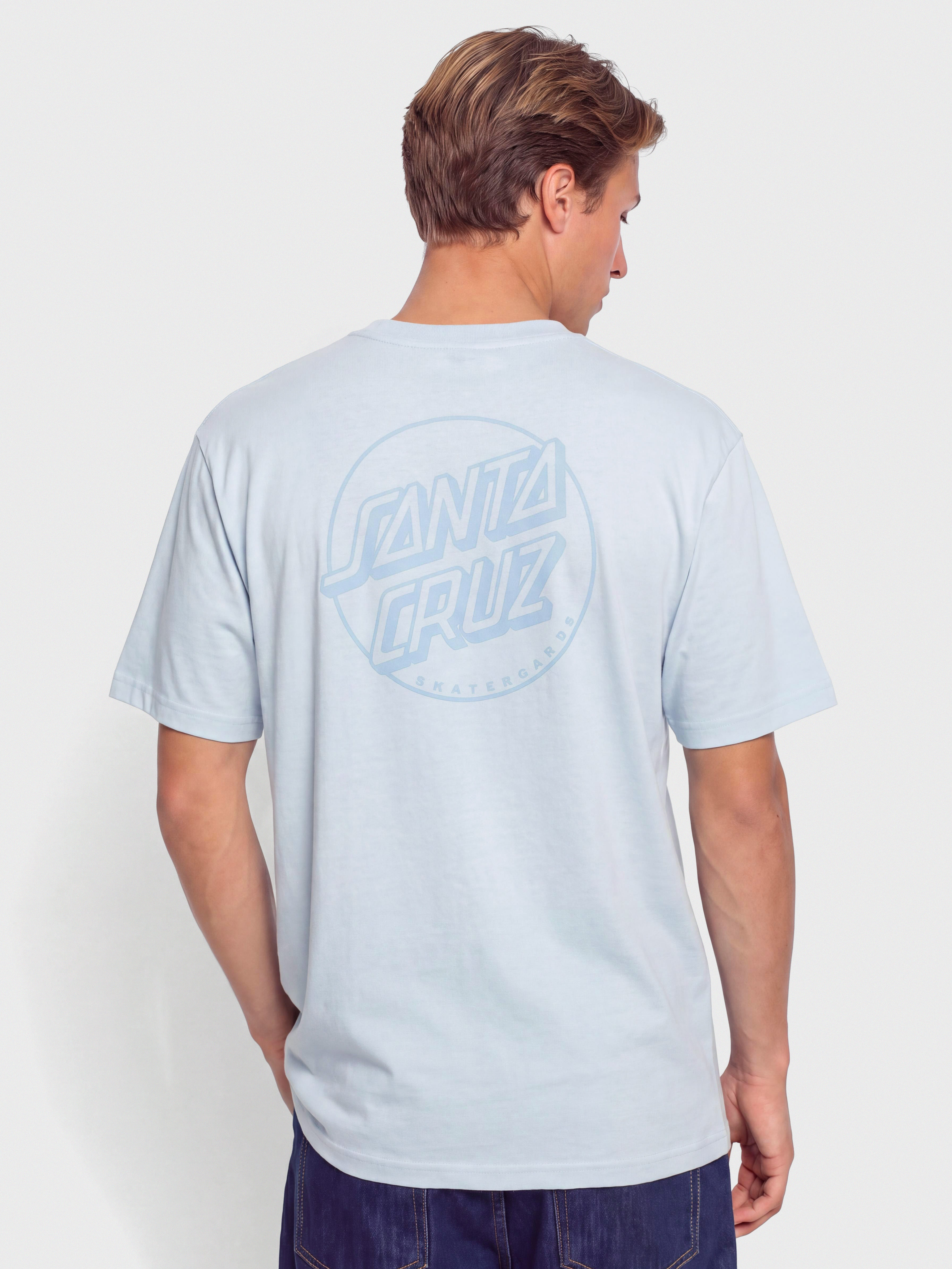 Tričko Santa Cruz Tonal Opus Dot Stripe (fresh blue)