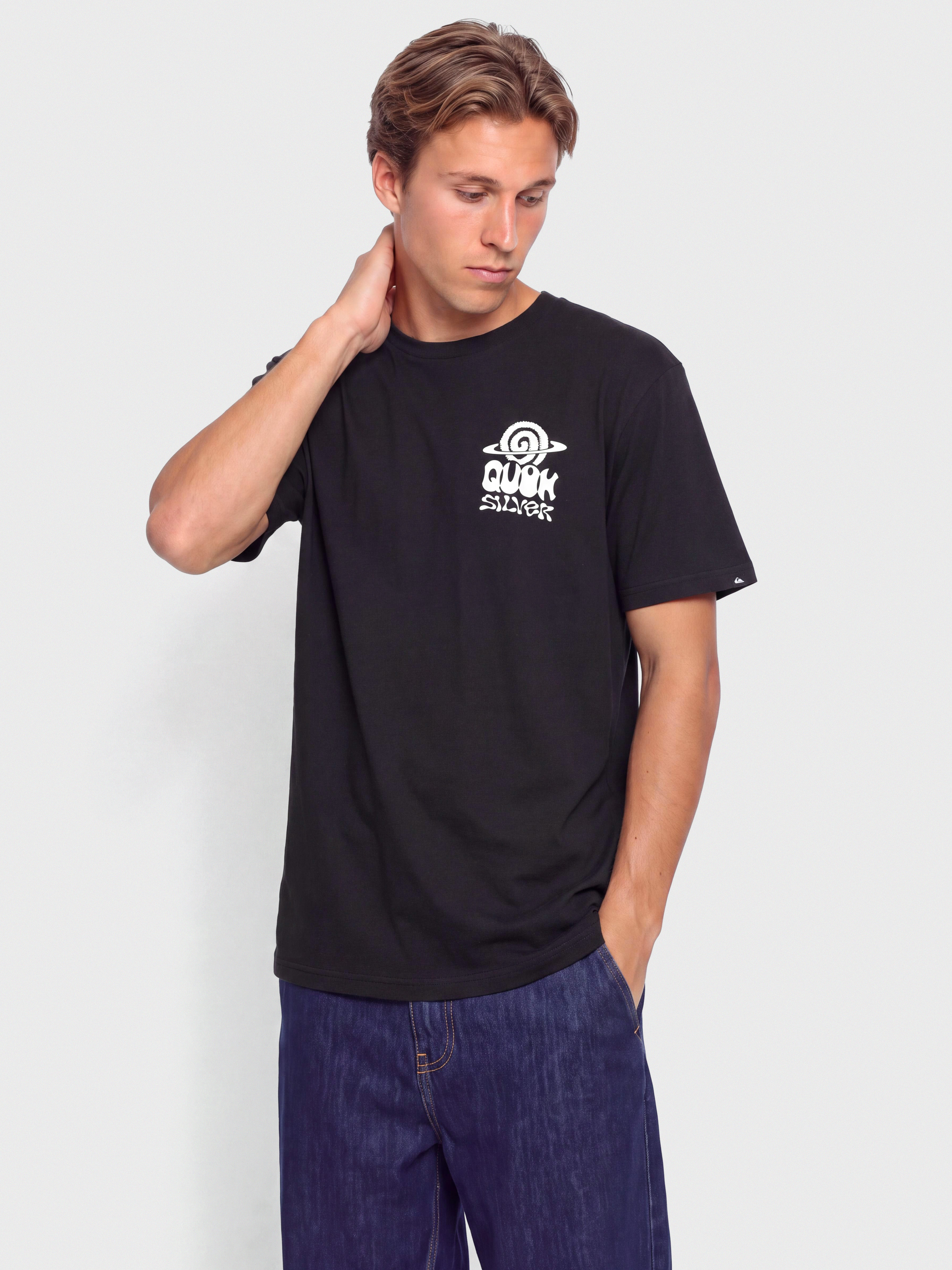 Tričko Quiksilver Cosmic Vibrations (black)