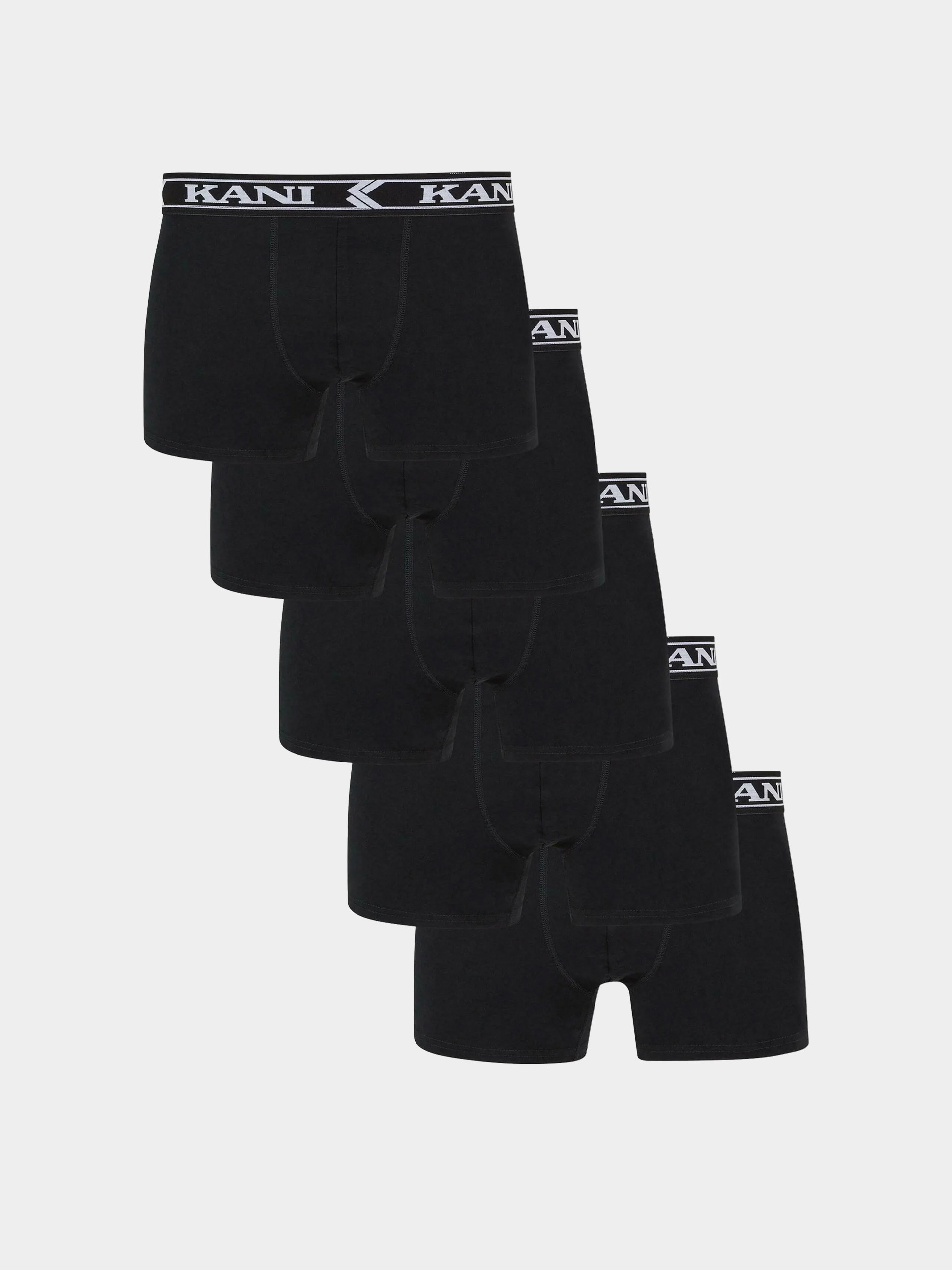 Spodní prádlo Karl Kani Retro Tape 5 Pack Boxer Briefs (black)
