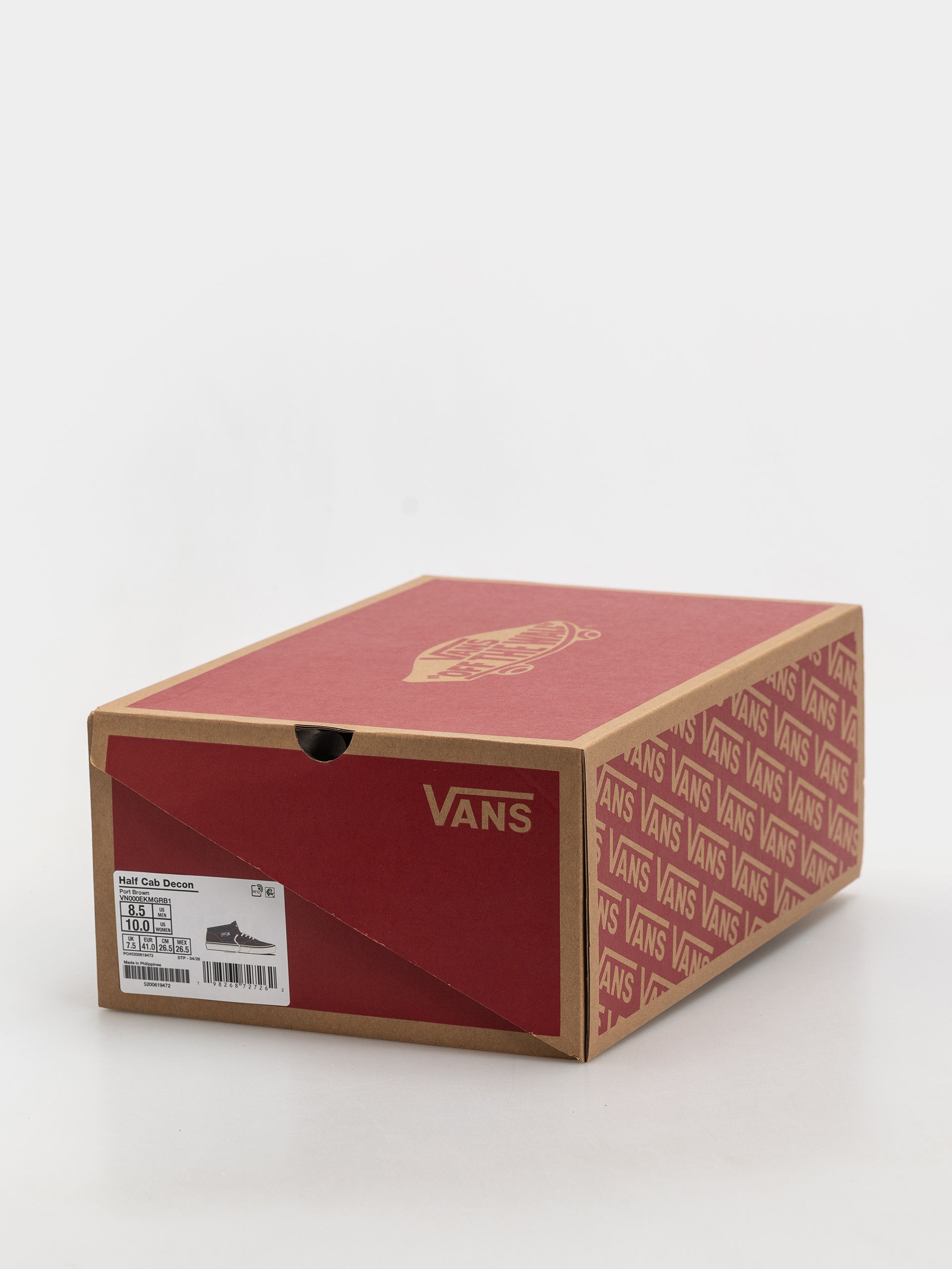 Boty Vans Half Cab Decon (port brown)