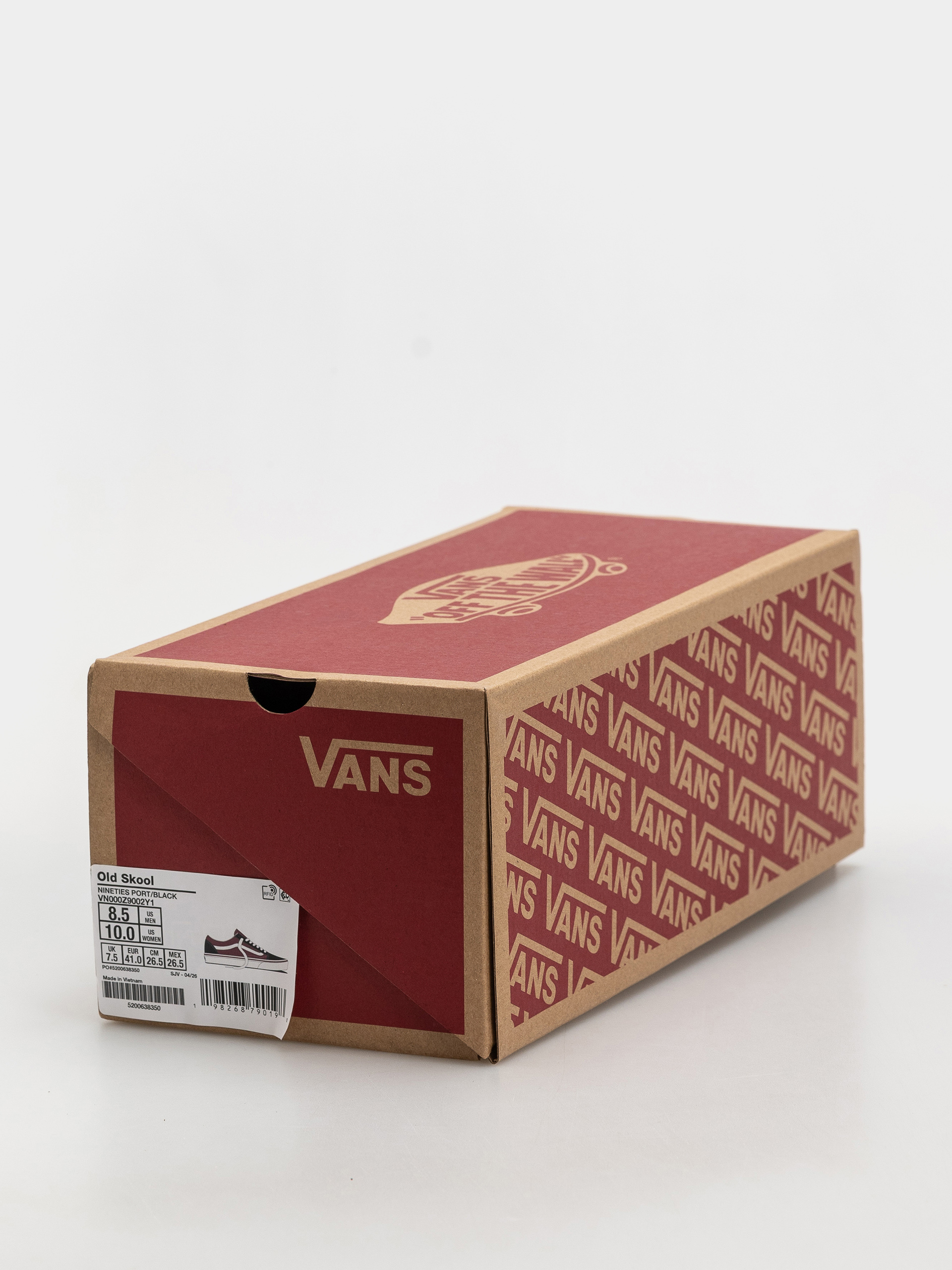 Boty Vans Old Skool (port/black)