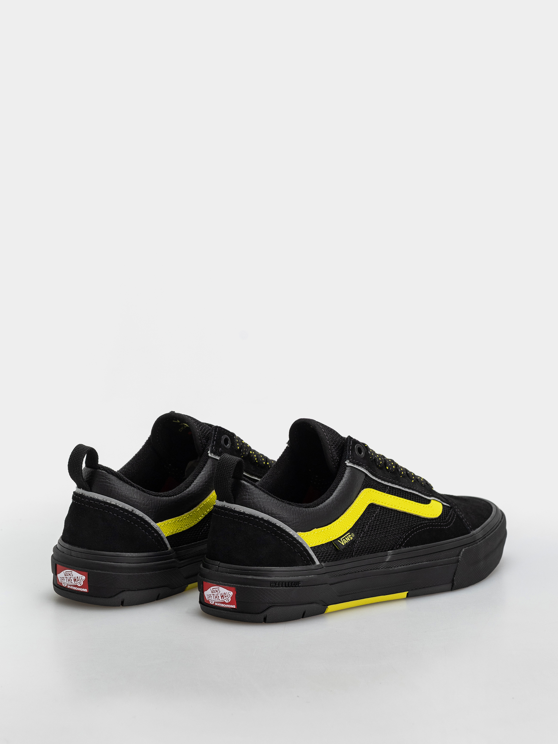 Boty Vans Skate Old Skool Wafflecup (black/lime)