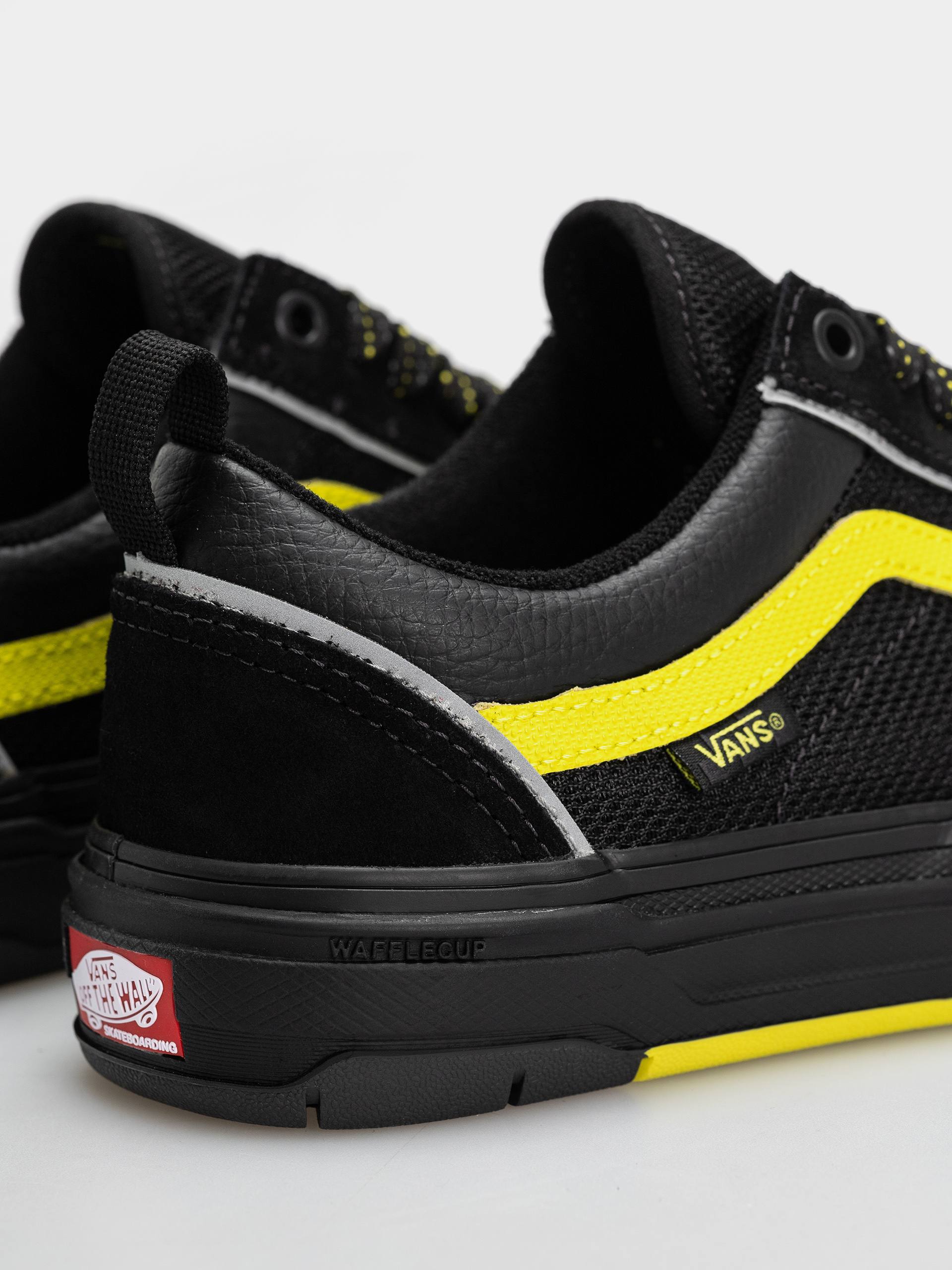Boty Vans Skate Old Skool Wafflecup (black/lime)