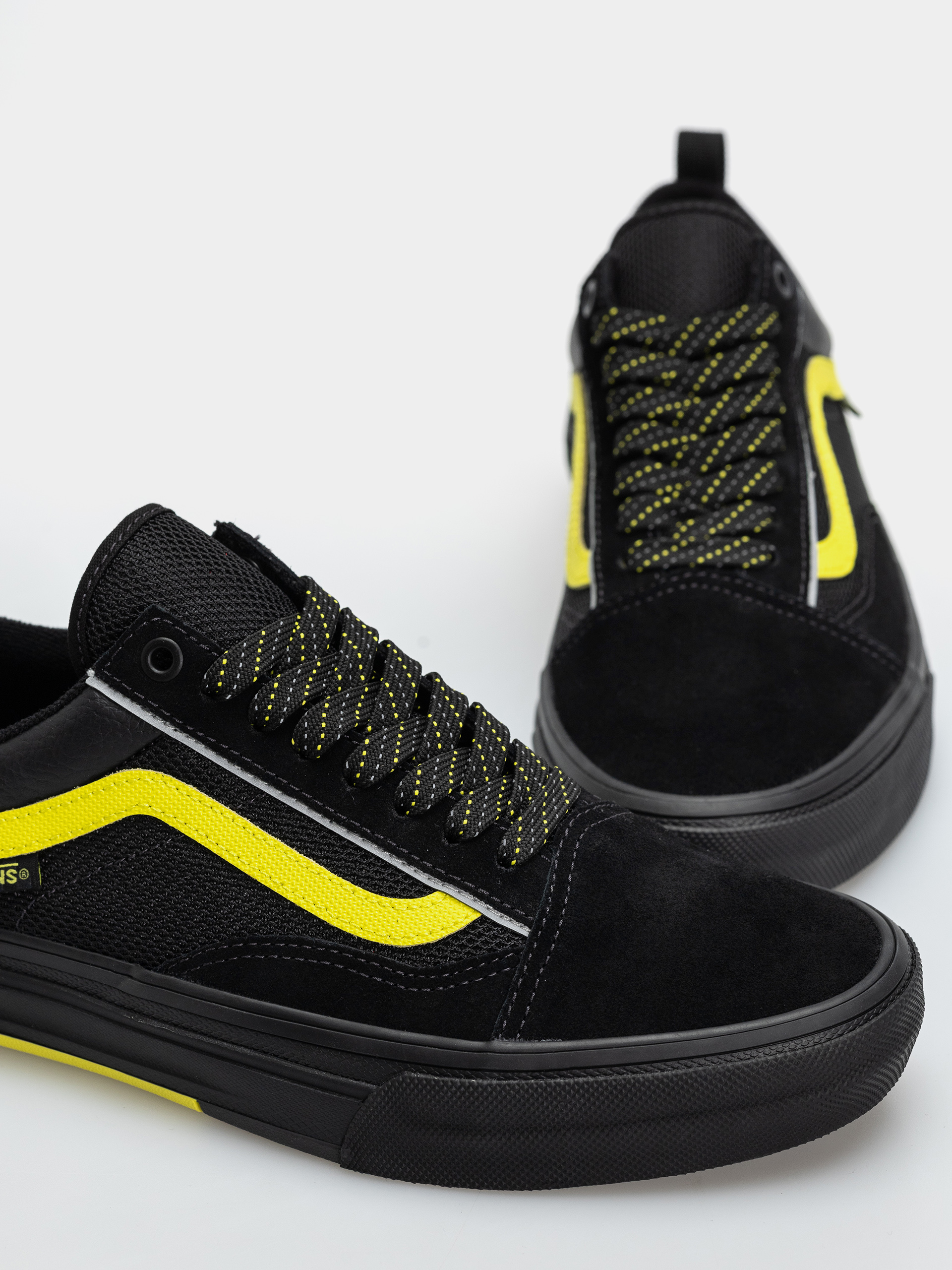 Boty Vans Skate Old Skool Wafflecup (black/lime)