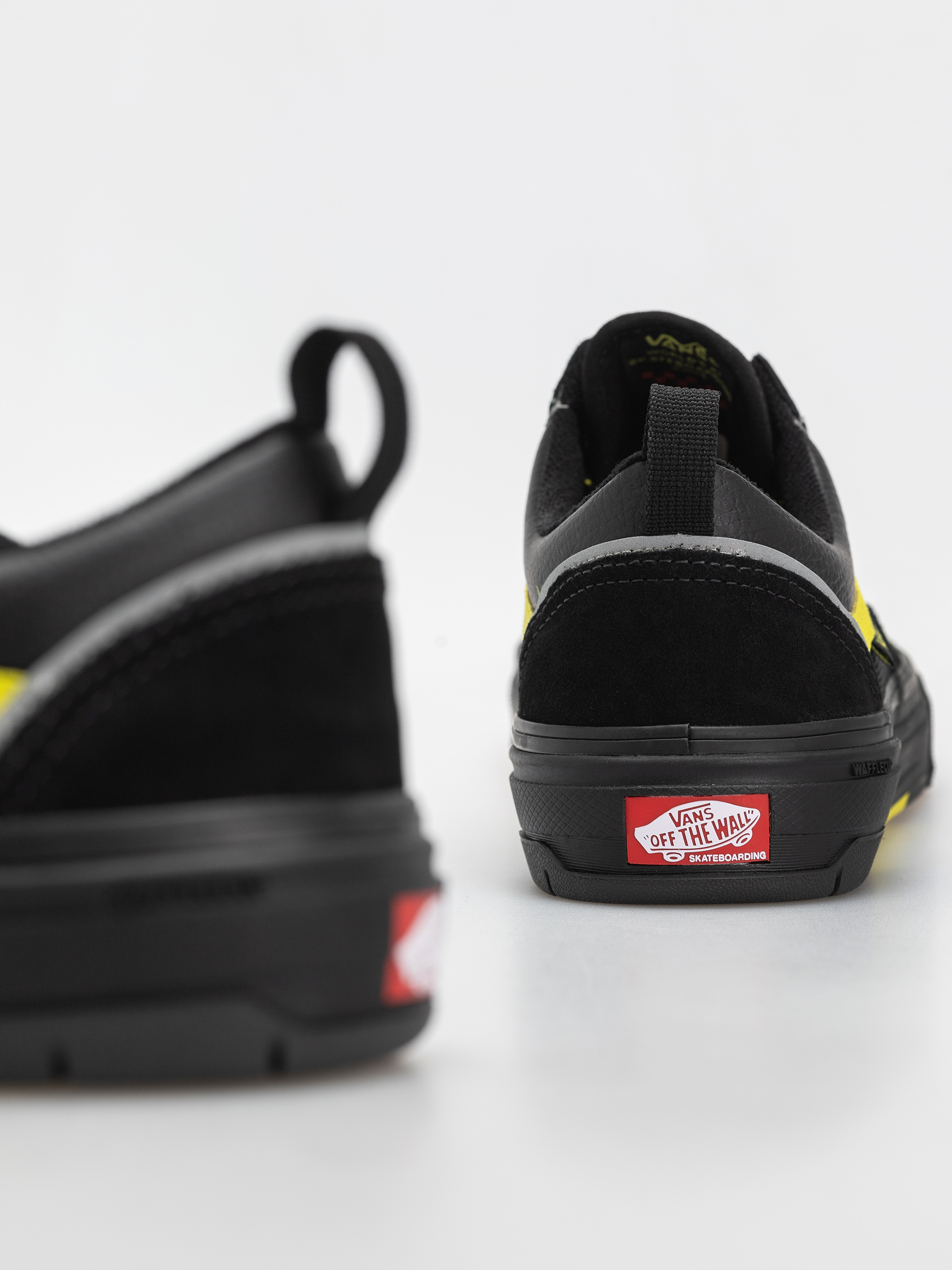 Boty Vans Skate Old Skool Wafflecup (black/lime)