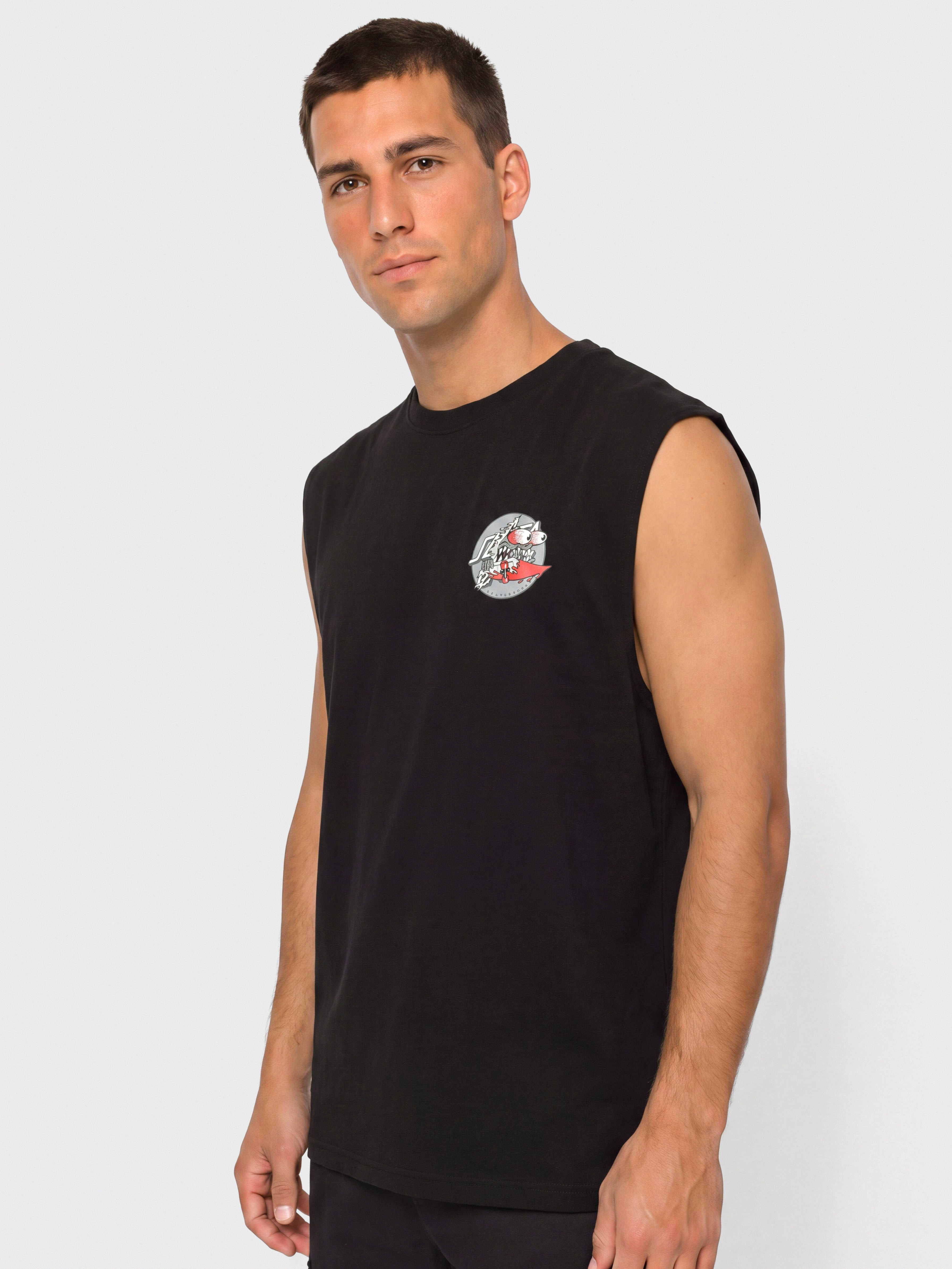Tričko Santa Cruz Meek Slashed Dot Vest (black)