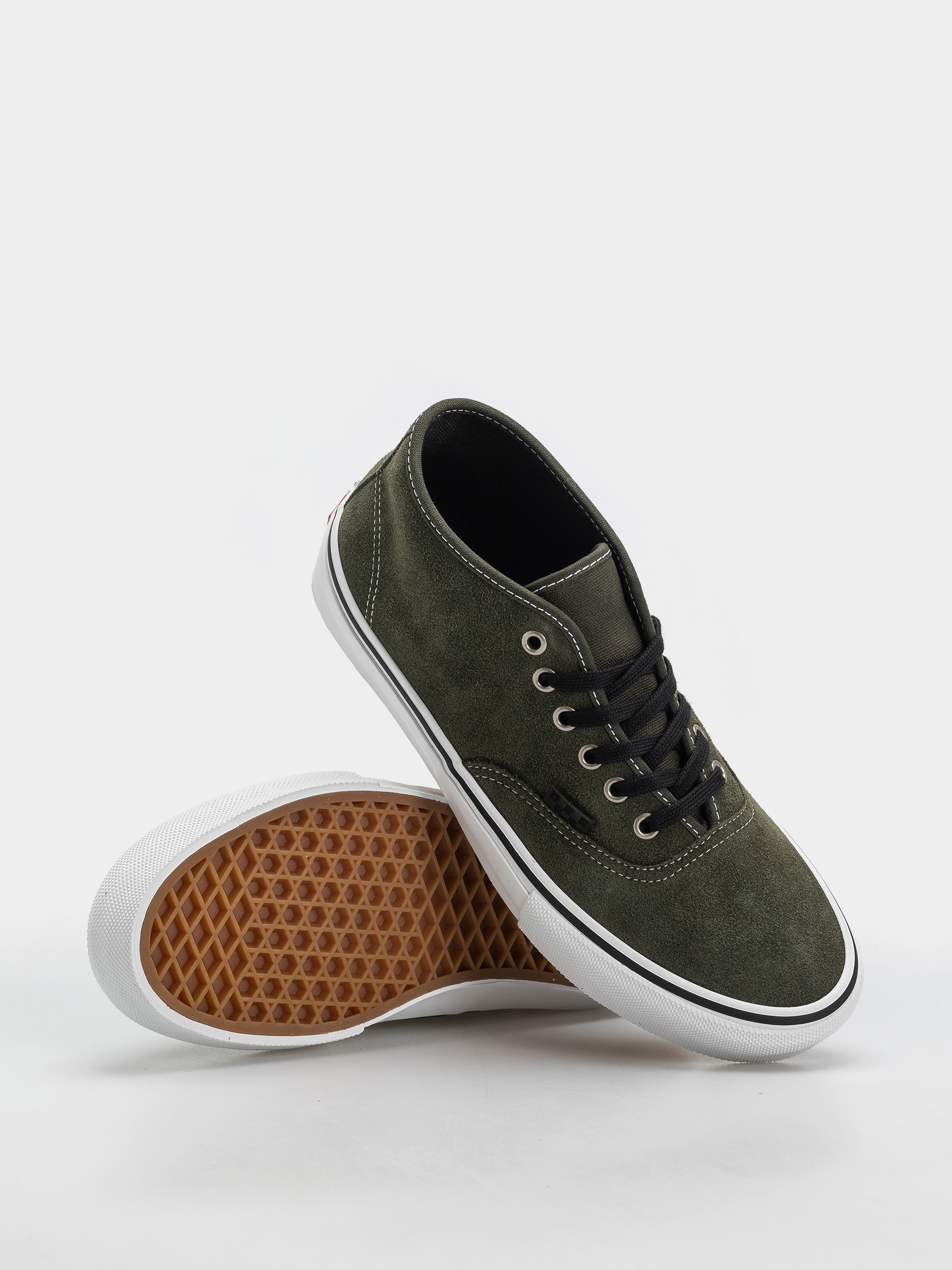 Boty Vans Skate Authentic Mid (obsidian fern)