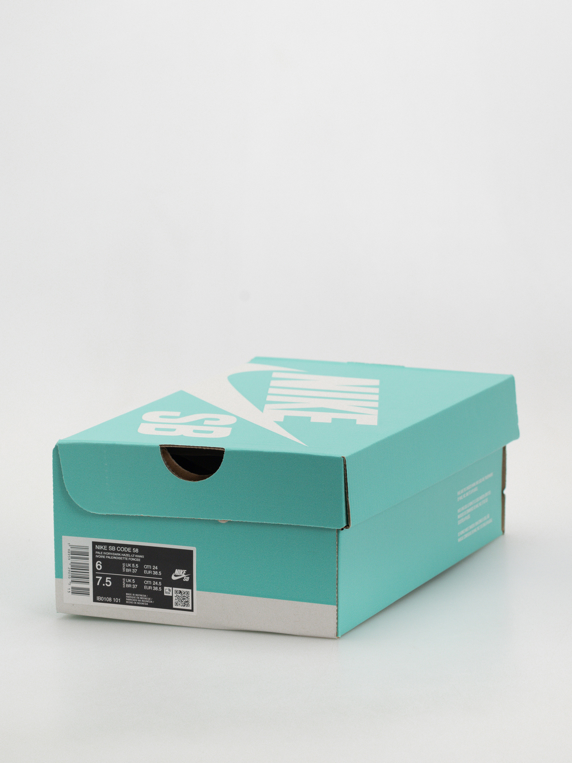 Boty Nike SB Code 58 (pale ivory/dark hazel lt khaki muslin)
