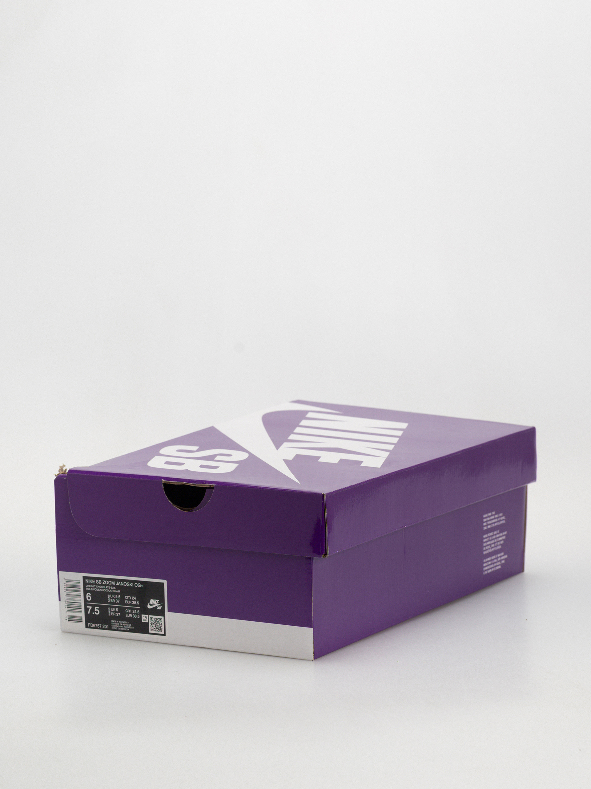 Boty Nike SB Zoom Janoski Og+ (linen/lt chocolate sail)