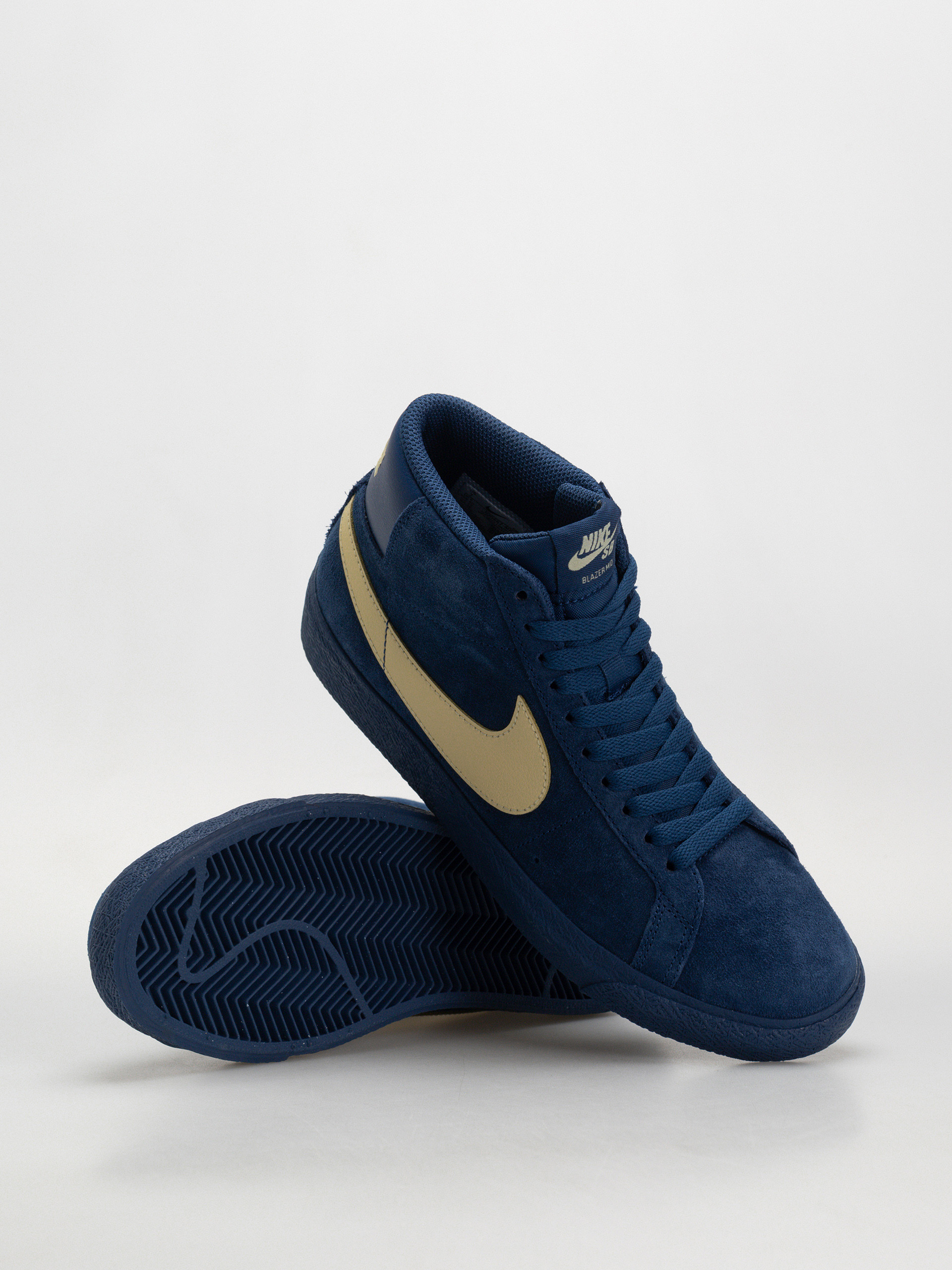Boty Nike SB Zoom Blazer Mid (coastal blue/pale yellow coastal blue)