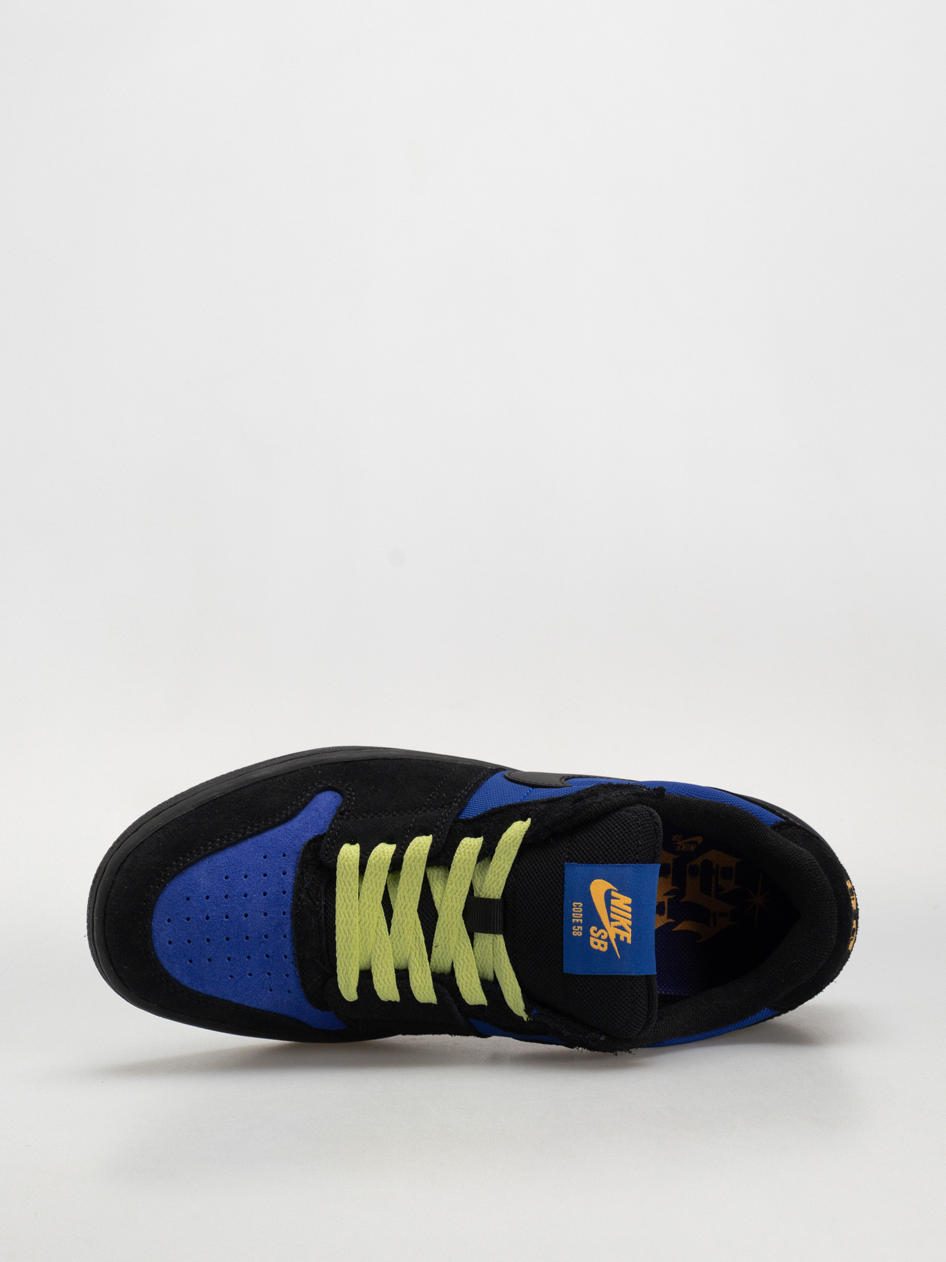 Boty Nike SB Code 58 (racer blue/black black lt lemon twist)