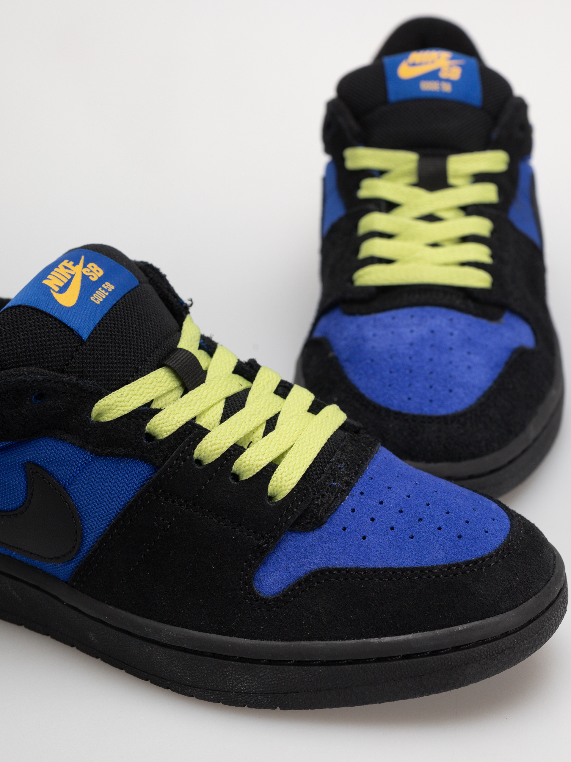 Boty Nike SB Code 58 (racer blue/black black lt lemon twist)