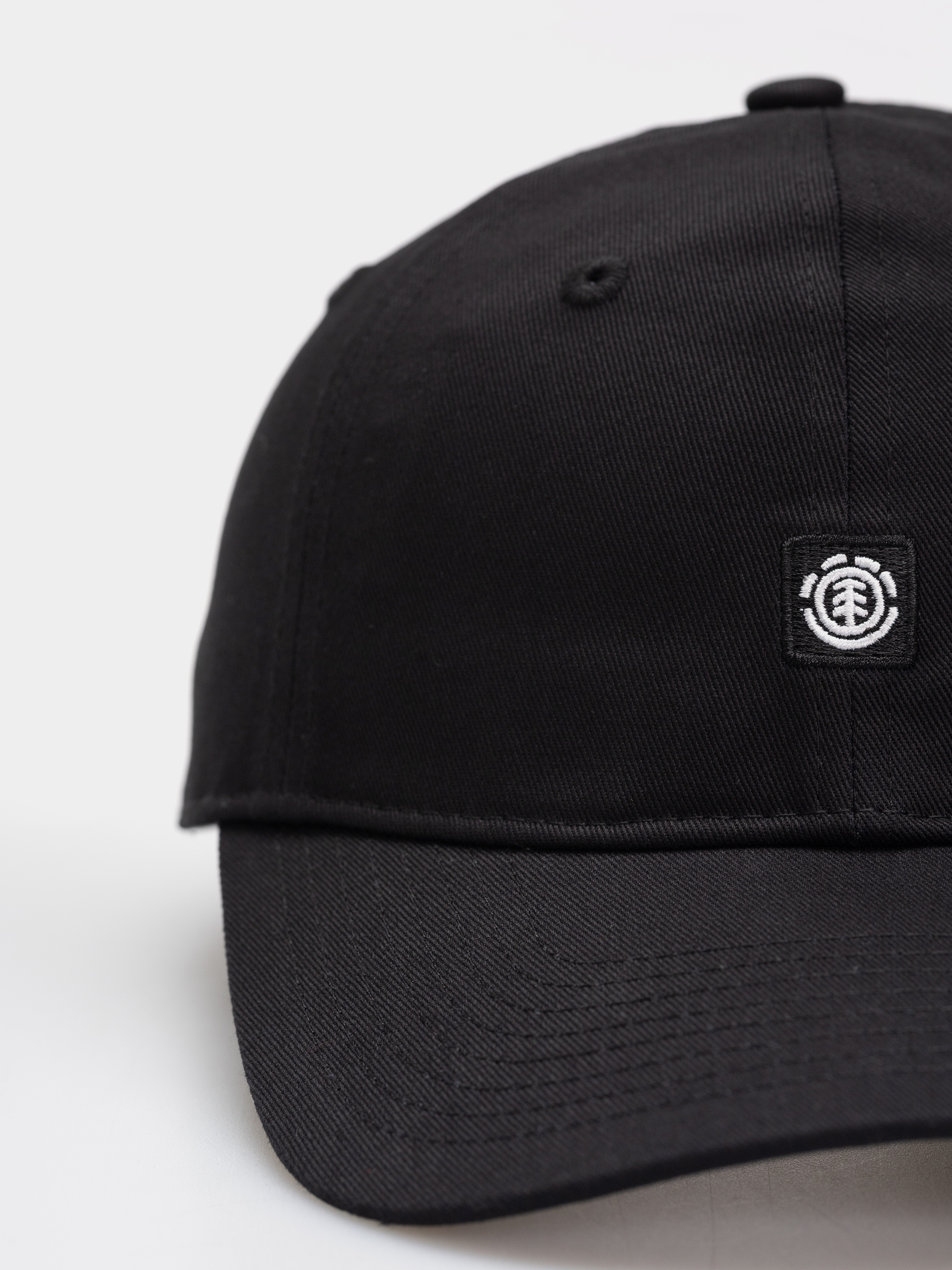 Kšiltovka  Element Icon Dad Cap Twill (flint black)